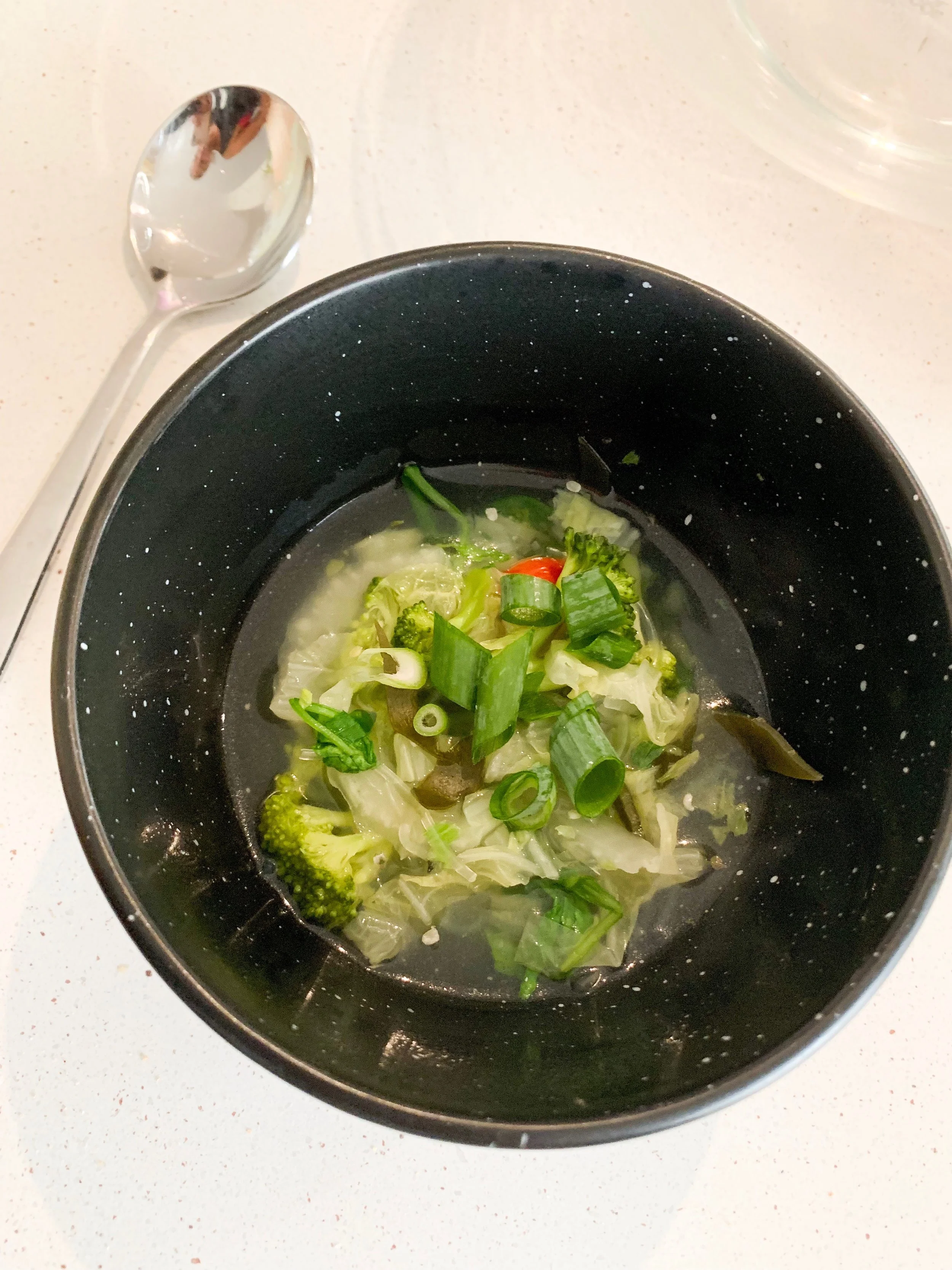 Vegetable &amp; Kelp Noodle Cleanse Soup
