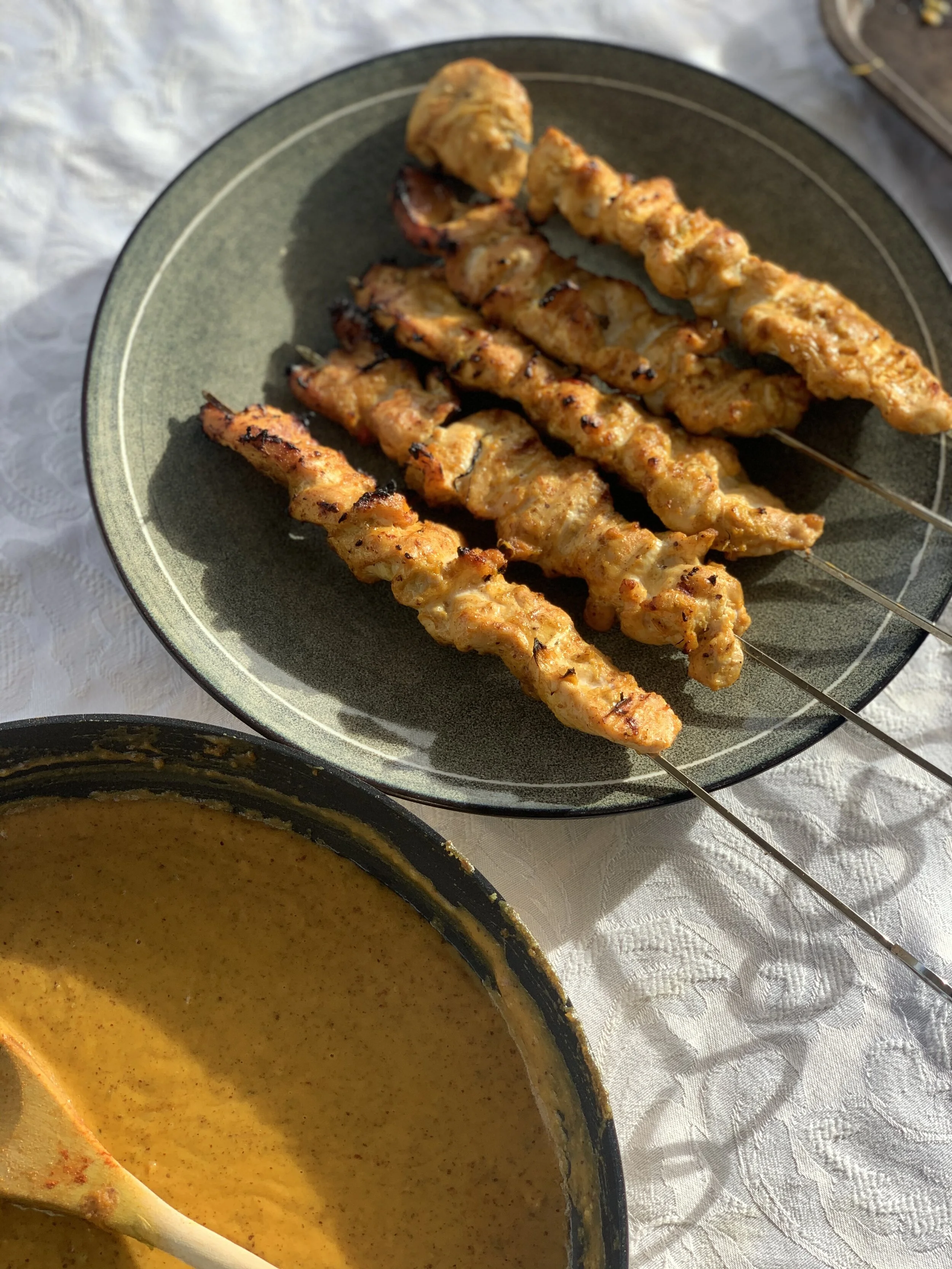 Healthy GF Satay Chicken 