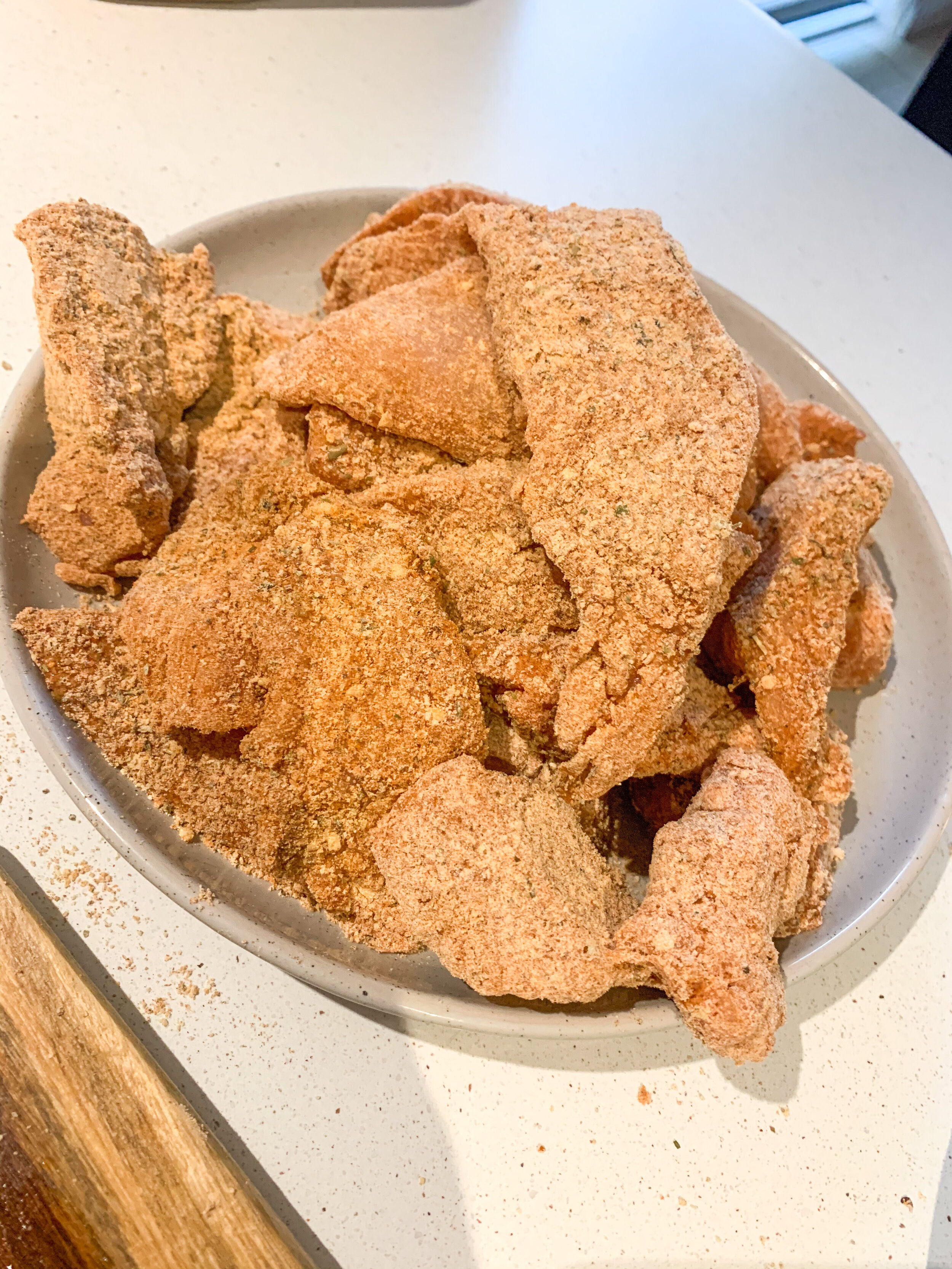 KFC crumbing light.JPG