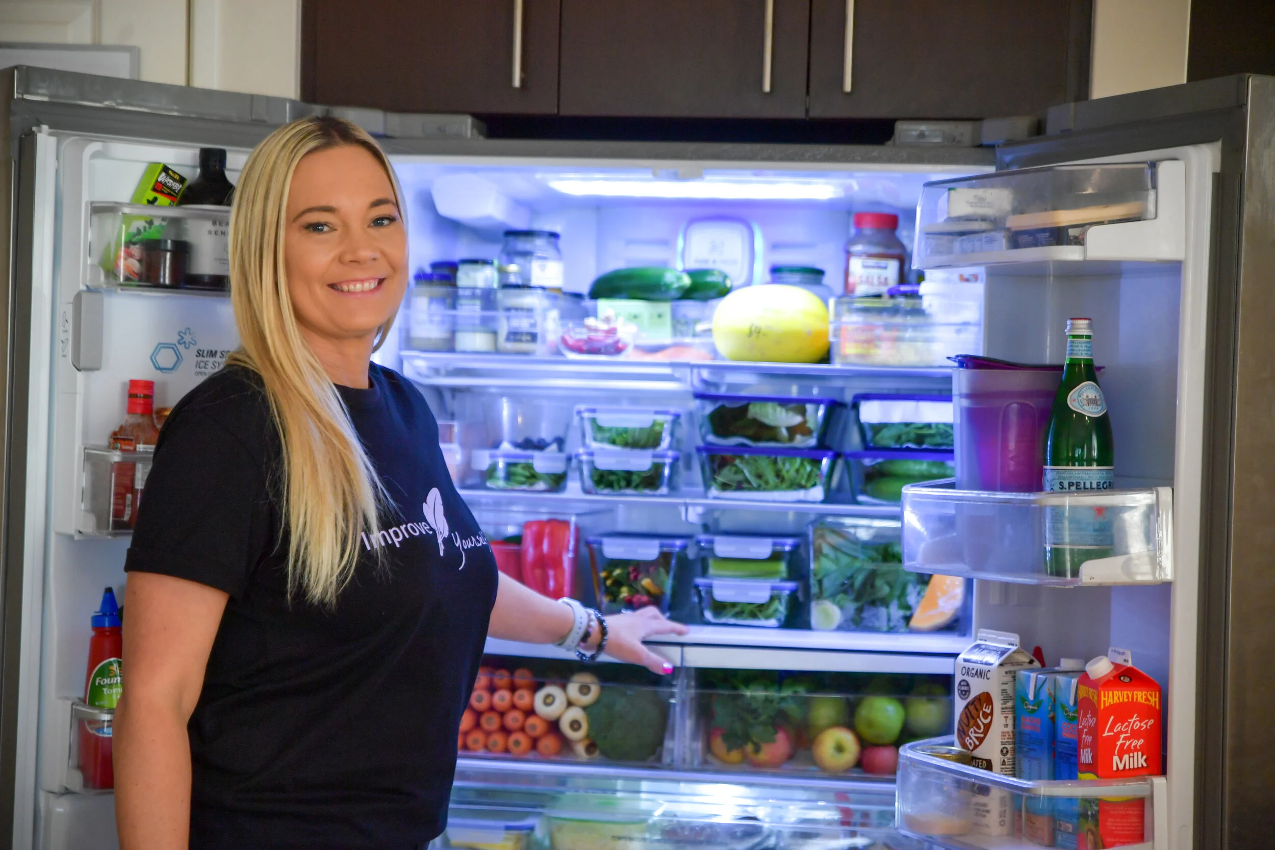 Melissa n fridge .JPG