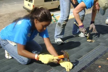Habitat for Humanity at Superbowl Superbuild