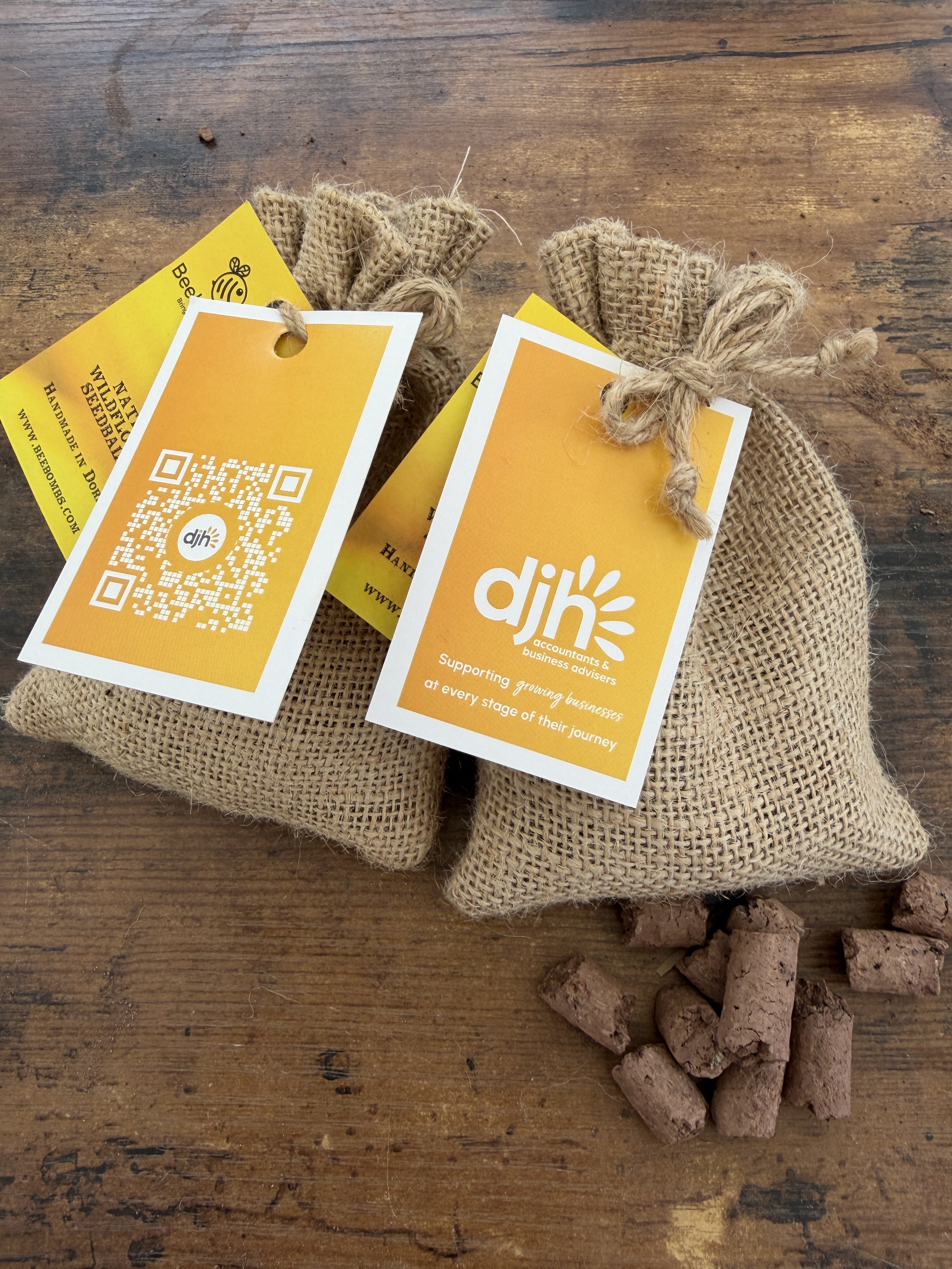 Corporate Gifting That Grows: DJH Accountancy x Beebombs