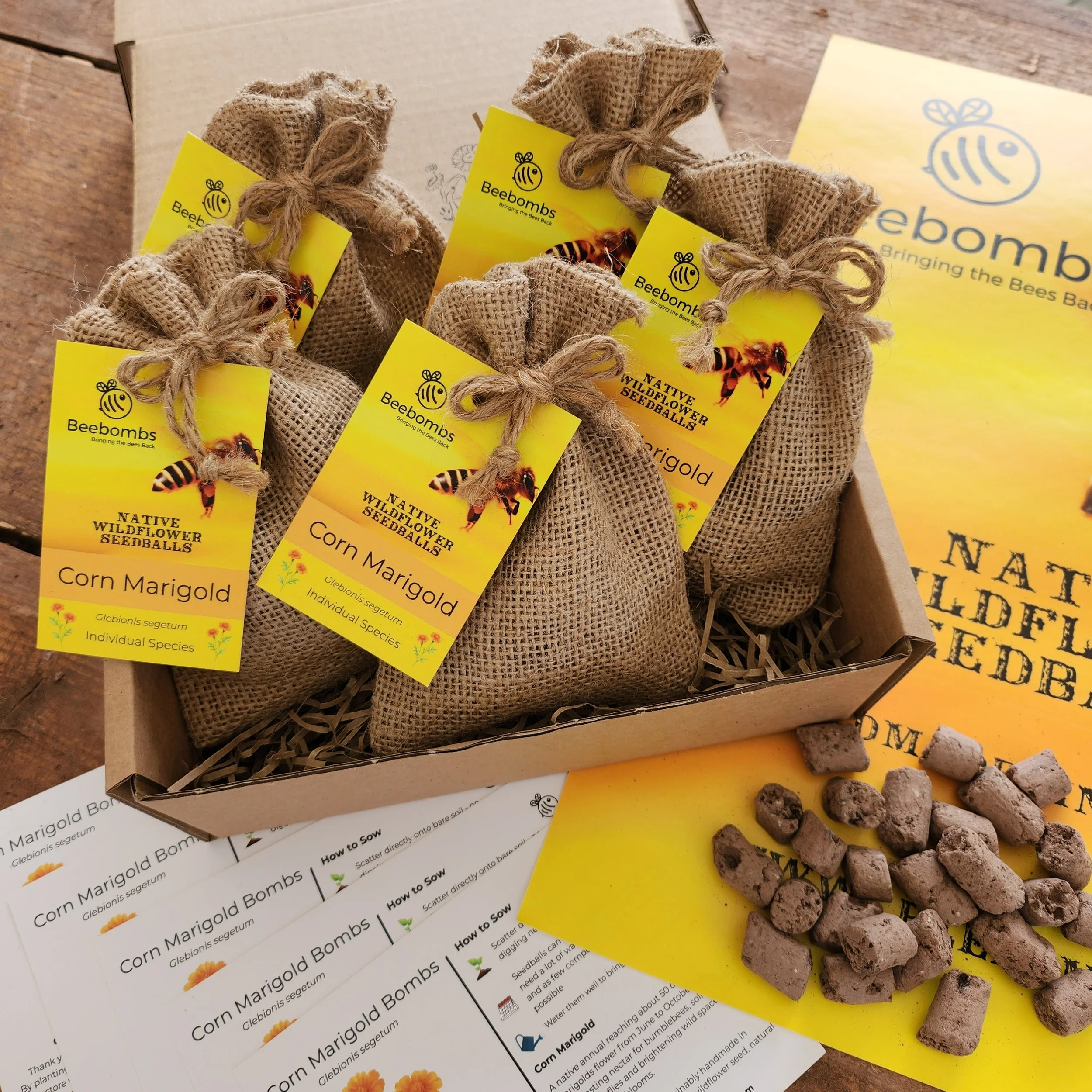 5 Packs of Corn Marigold Bombs