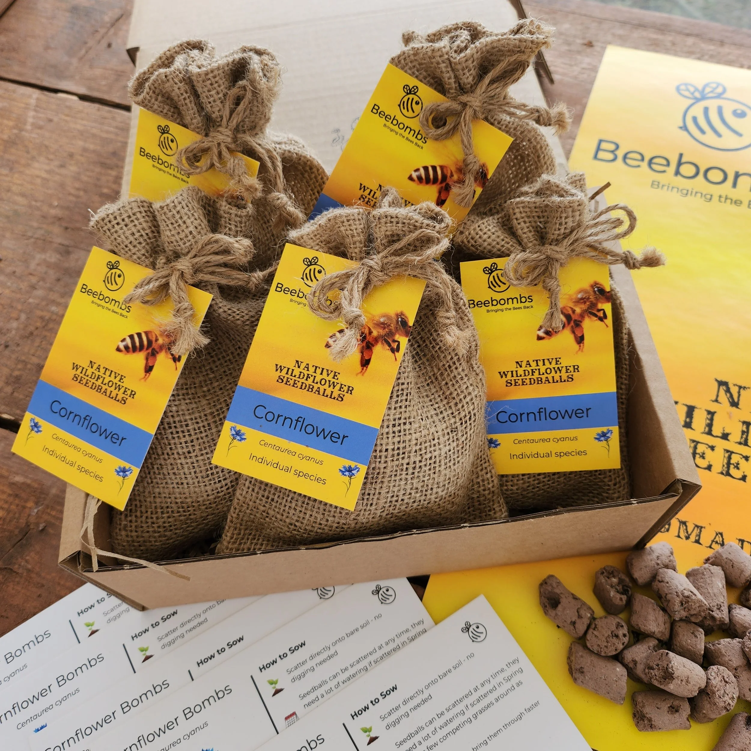 5 Packs of Cornflower Bombs