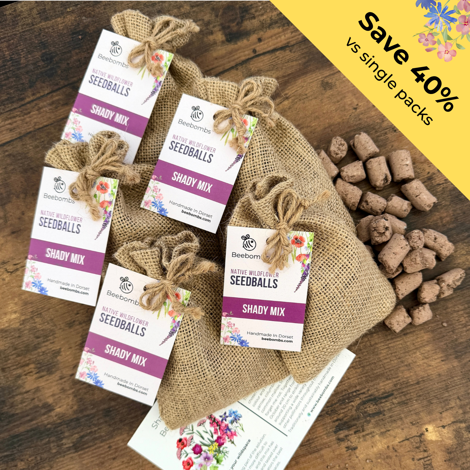 5 Packs of Shady Mix Beebombs