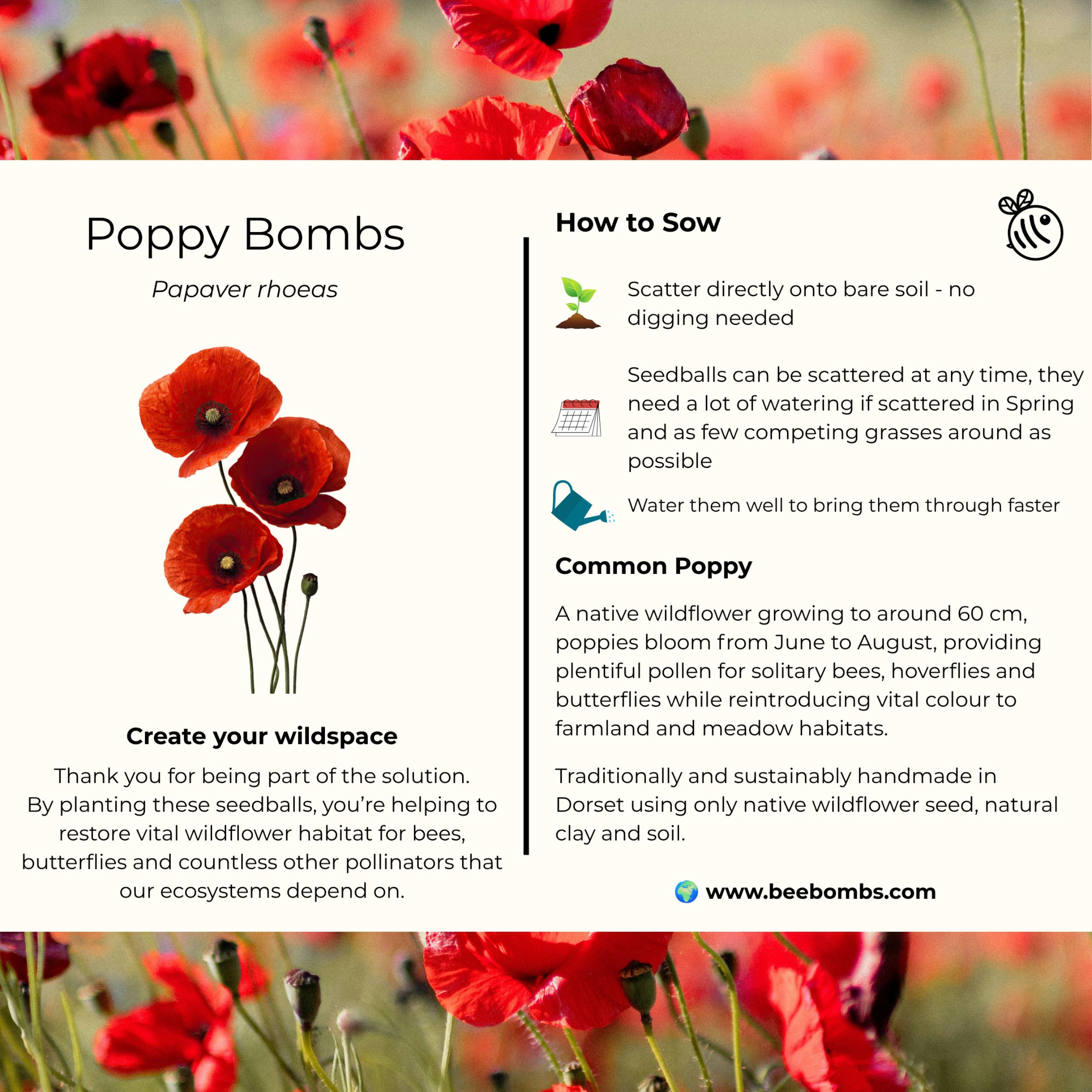 Poppy Info Card