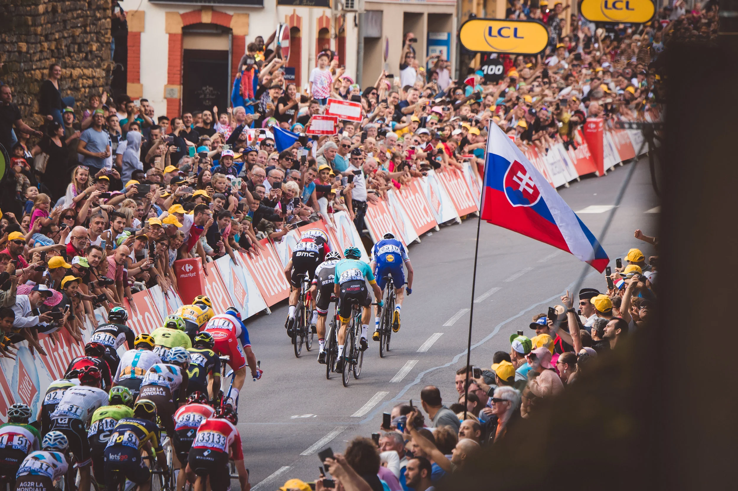 TDF Sprint into Longwy. 