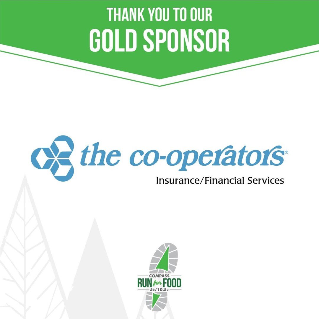 Our gold partner The The Cooperators has been a strong supporter of the Compass Run for Food since 2018. Thank you for helping to make Compass Run for Food 2021 a success! cooperators.ca/roy-chopp #CompassRun4Food #Orangeville #CompassRun