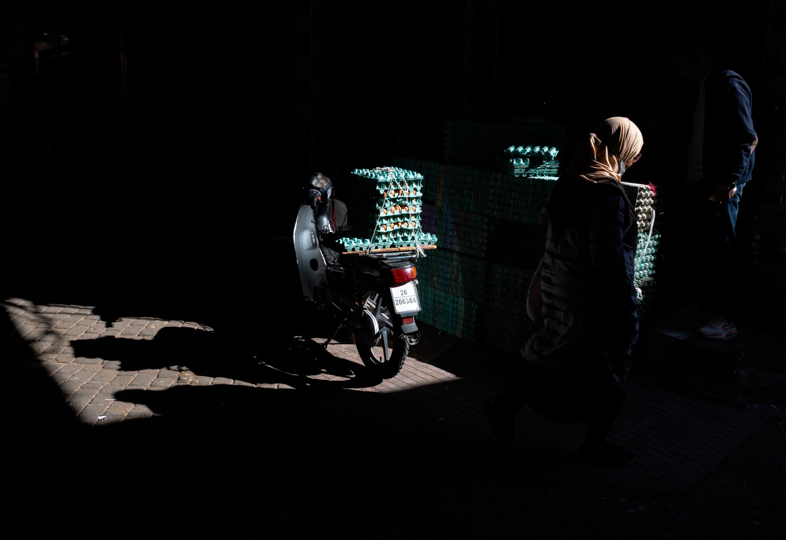 Eggs, Marrakech souk