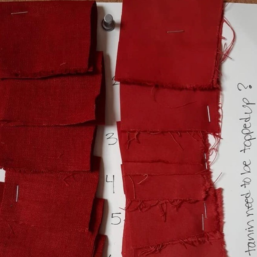Cellulose Tannin And Mordant Over-Use?