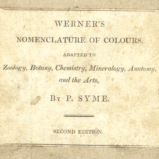 Werner's Nomenclature of Colour, 1814