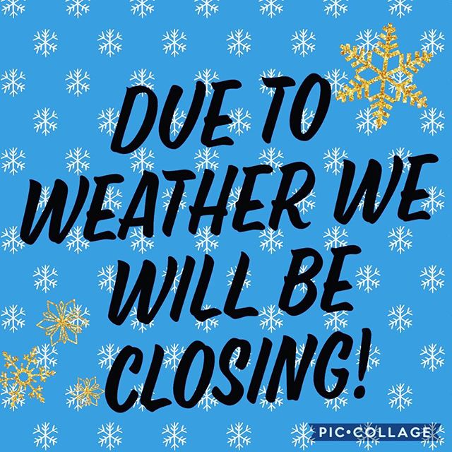 Unfortunately due to weather conditions we will be closing! We will open up tomorrow regular hours! Sorry for any inconveniences. #eatfriedrice #whatthefriedrice
