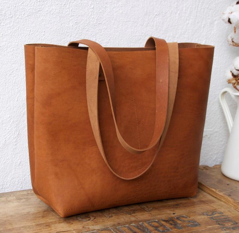 camel tote handbag