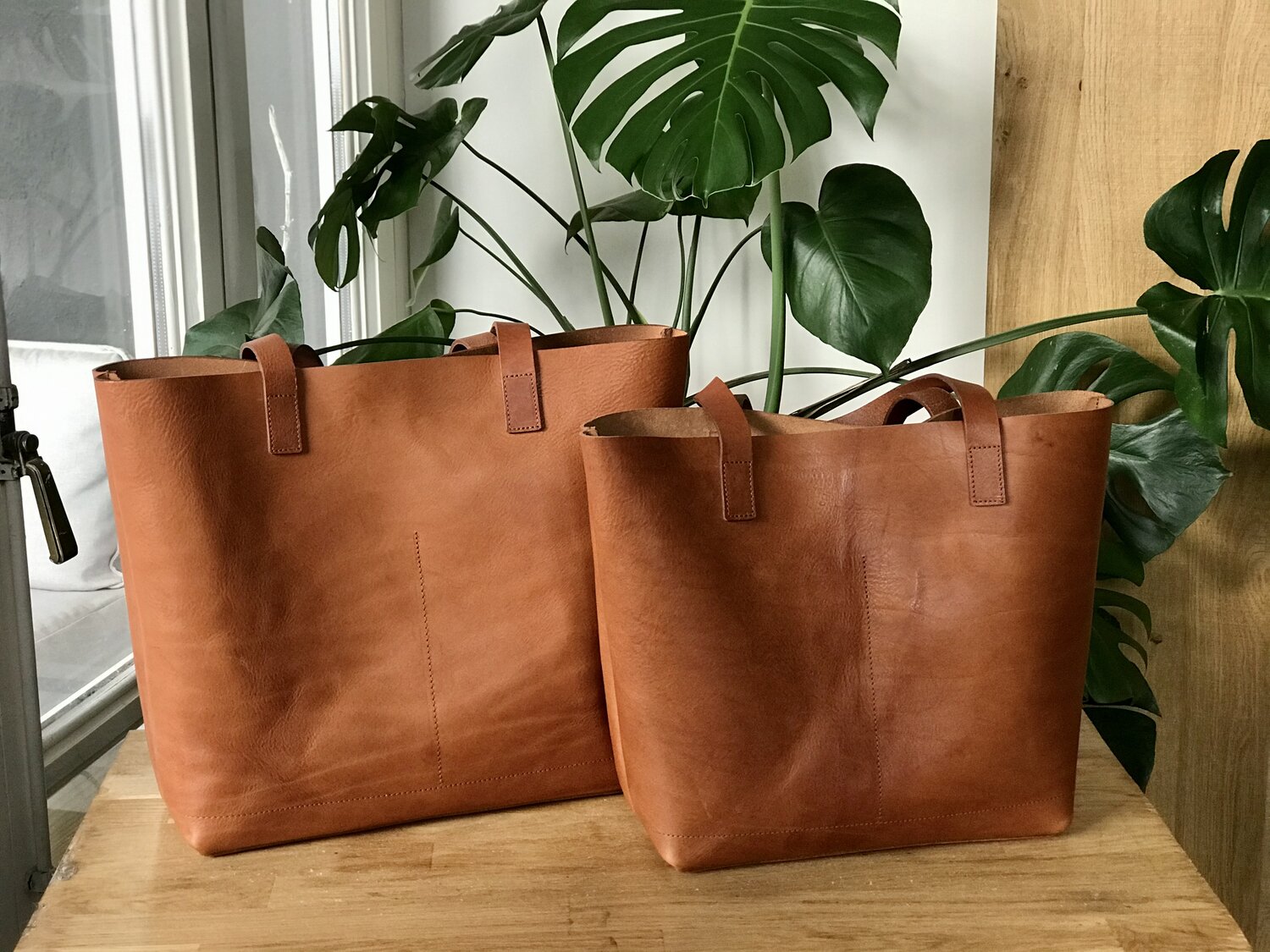 Pretty Handmade Tote Bag or Big Purse 