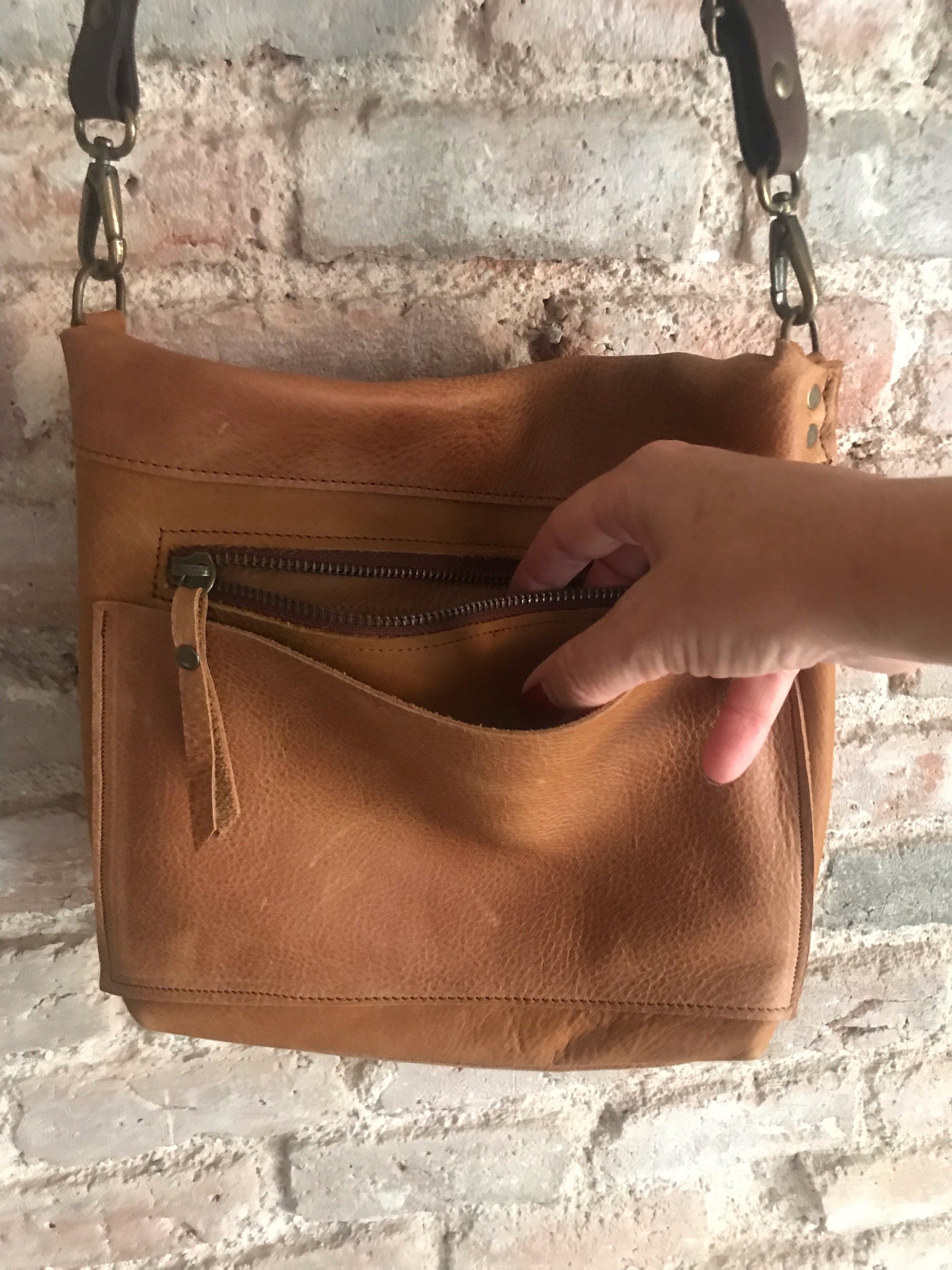 Leather Crossbody Bag: Lilly | The New York Public Library Shop