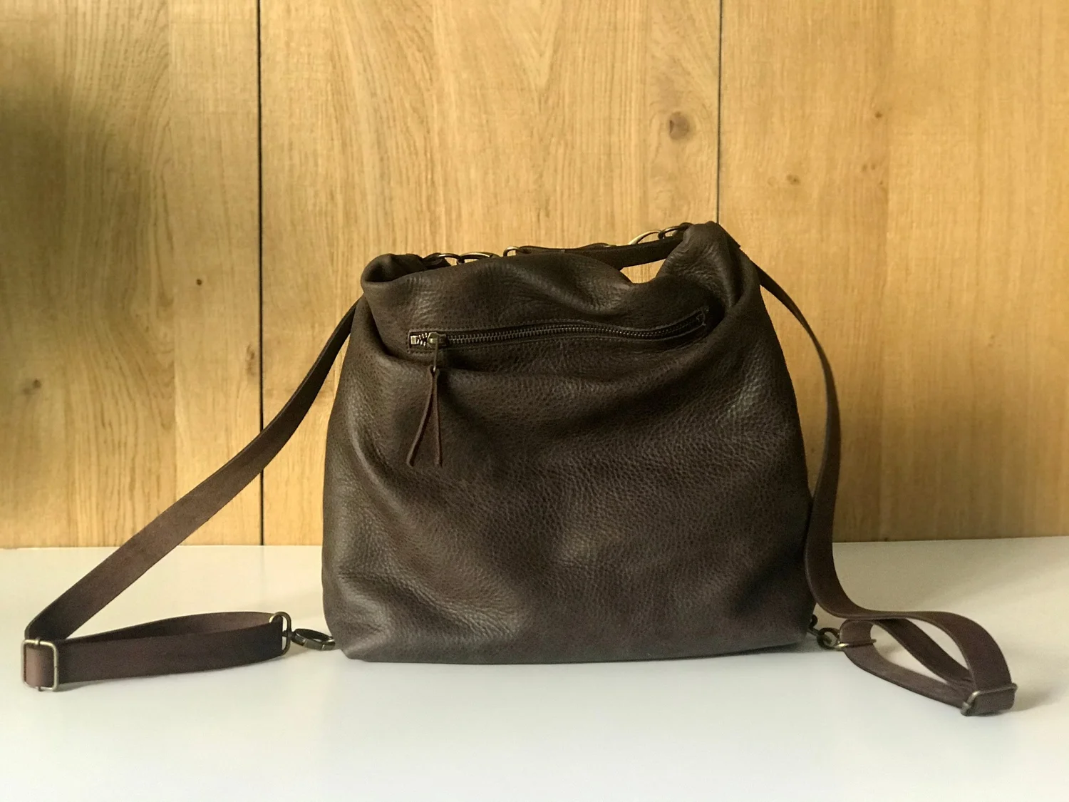 Multipurpose Genuine Women Leather Bag | 3 in 1 Convertible Hand Bag, Shoulder  Bag & Backpack | Hobo Travel Bag | Donos Backpack | Tote Bag  Vermut  Atelier