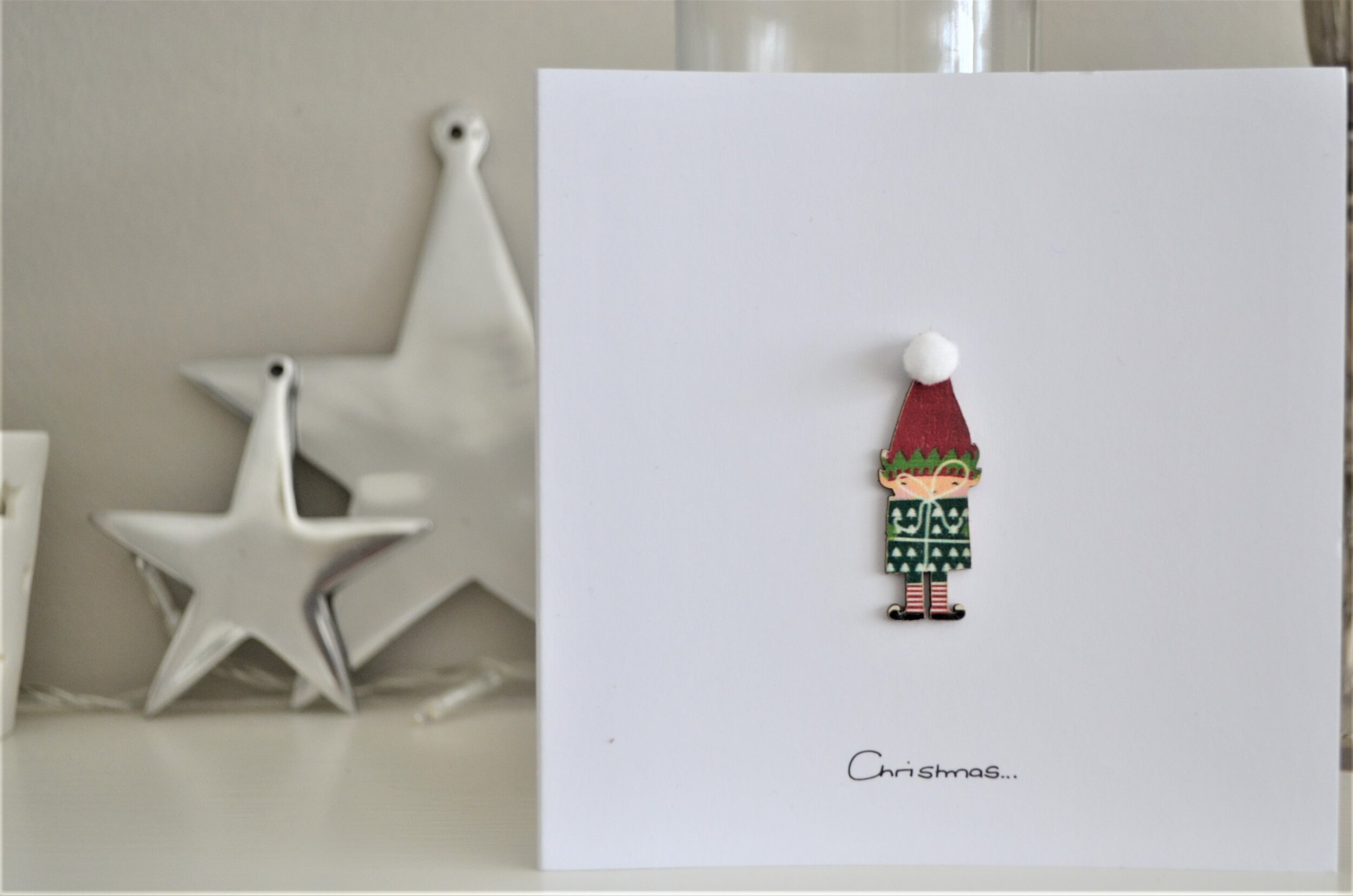 Elf with Present