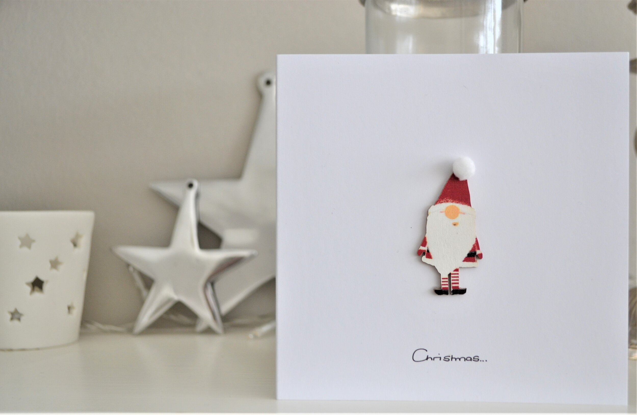 Wooden Father Christmas