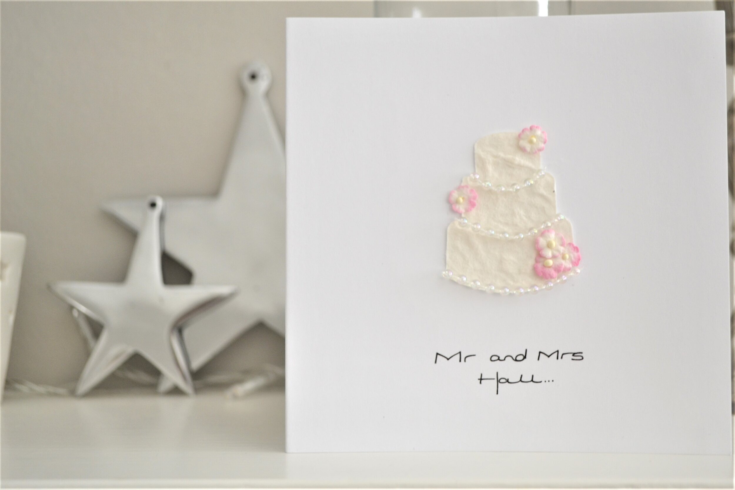 Bespoke Wedding card