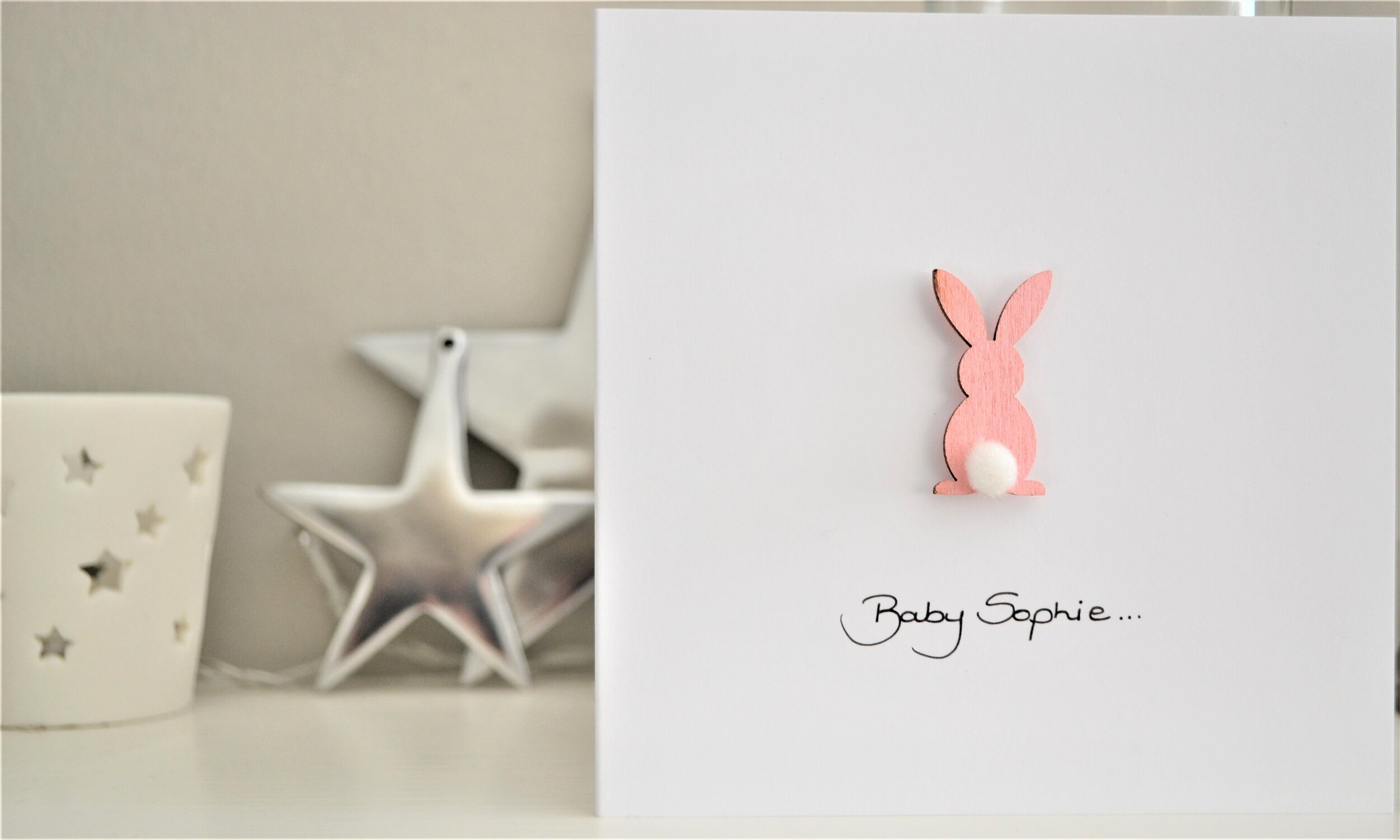 Baby Bespoke Pink Rabbit