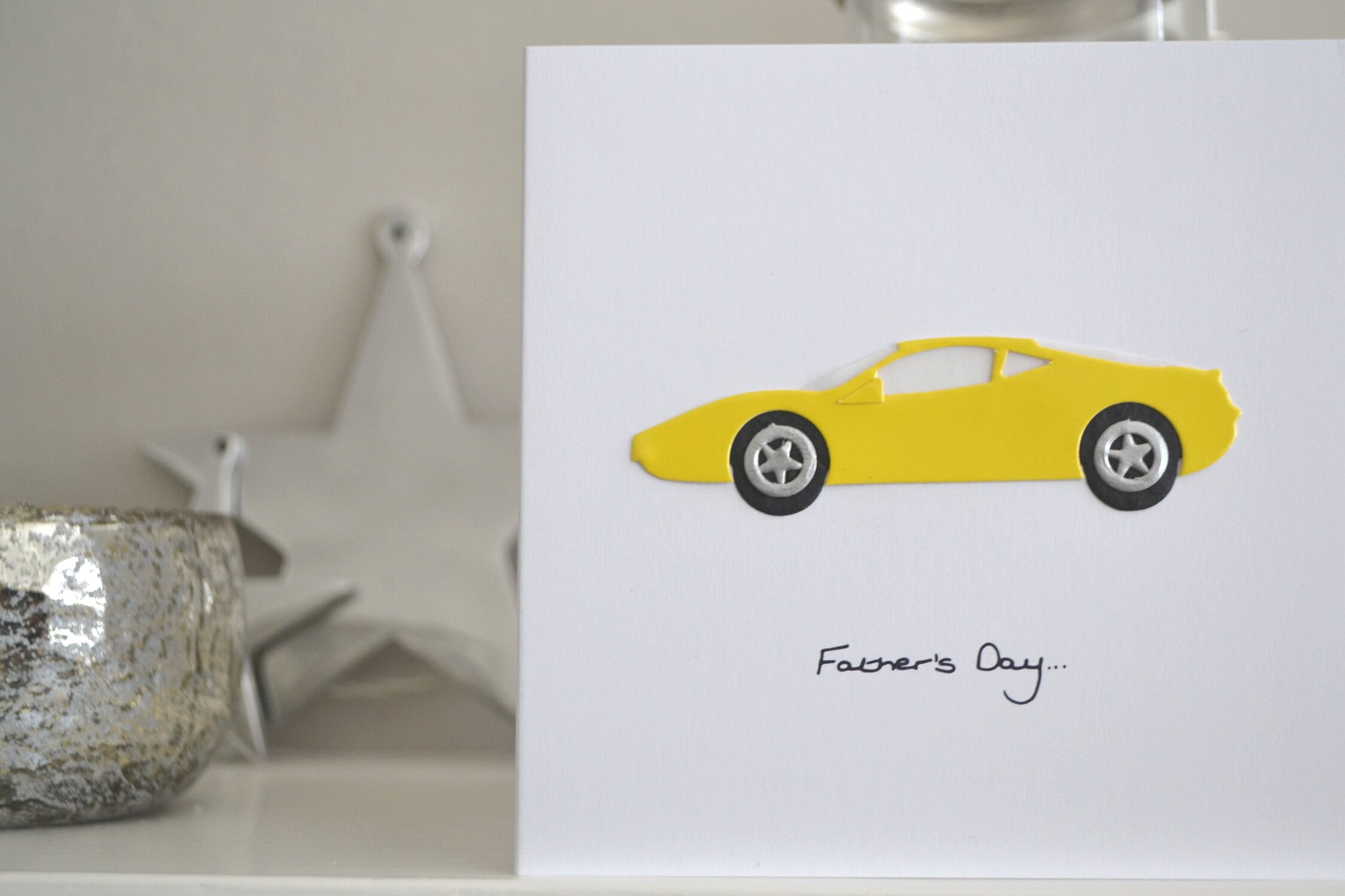 FD Yellow Ferrari