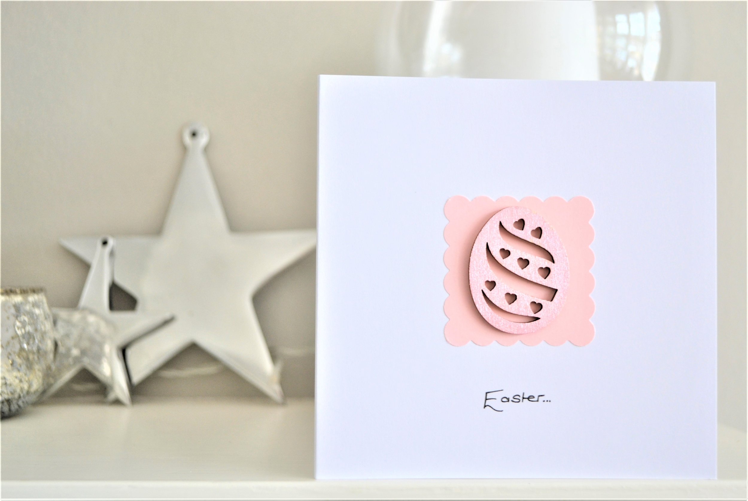 Pink Wooden Egg
