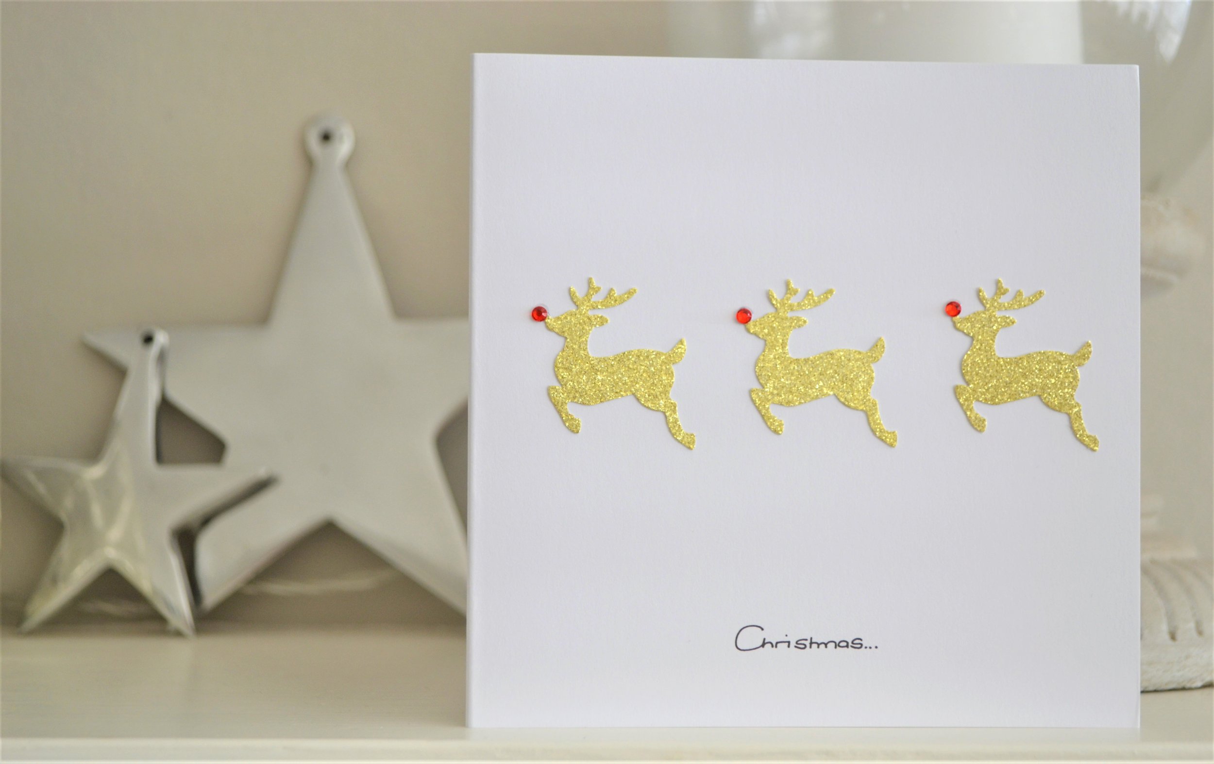 Gold Reindeer