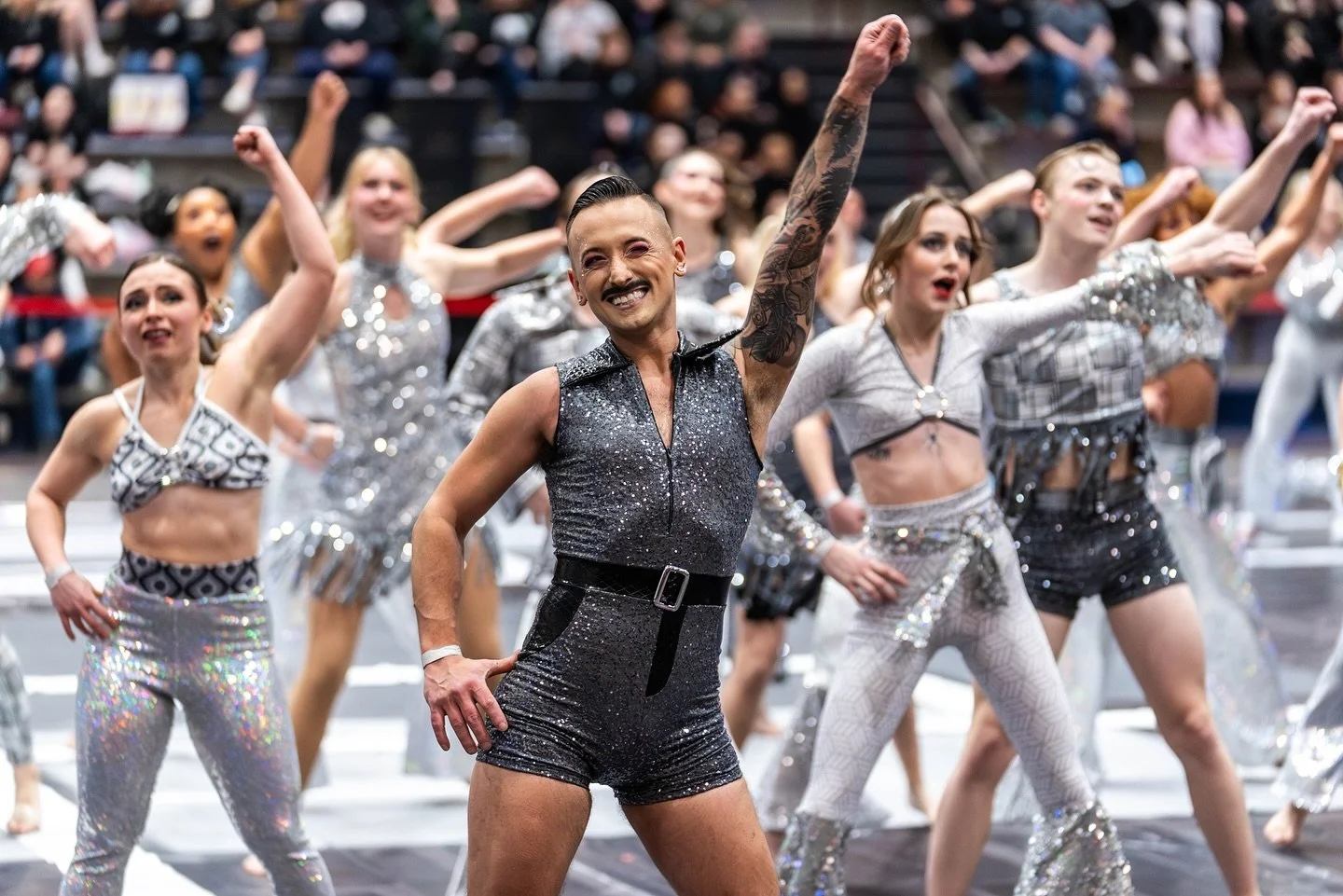 Absolutely obsessed with @ampwinterguard this season 🪩✨ #wgi2025 

📍 WGI Guard East Power Regional, shot for @flomarching