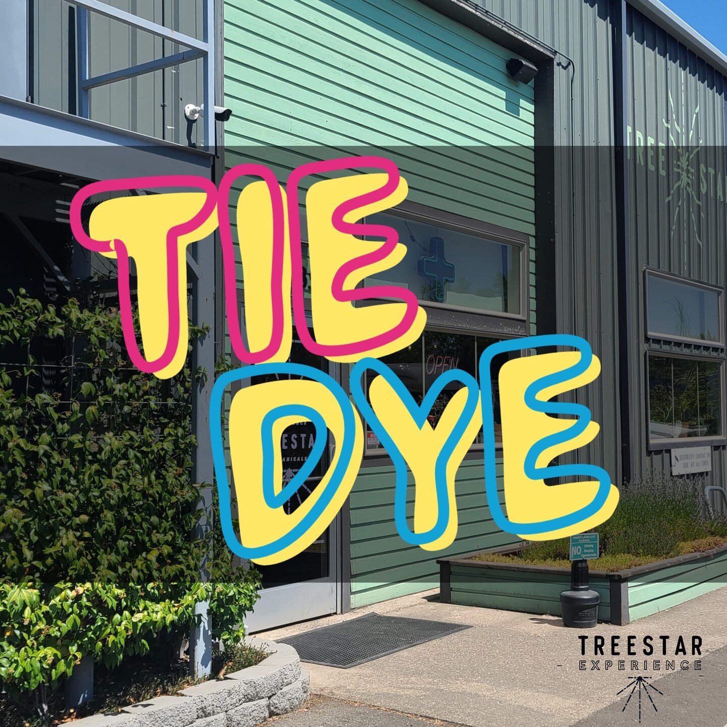 TOMORROW Treestar's Tie Dye Experience is here from 2pm-5pm! 🎉

Your white Treestar shirt will be your ticket to tie dye, so purchase a shirt inside to tie dye it with us outside. 🌞
Can't wait to see you there! #treestar 

PS. Tie dye is fun for ev