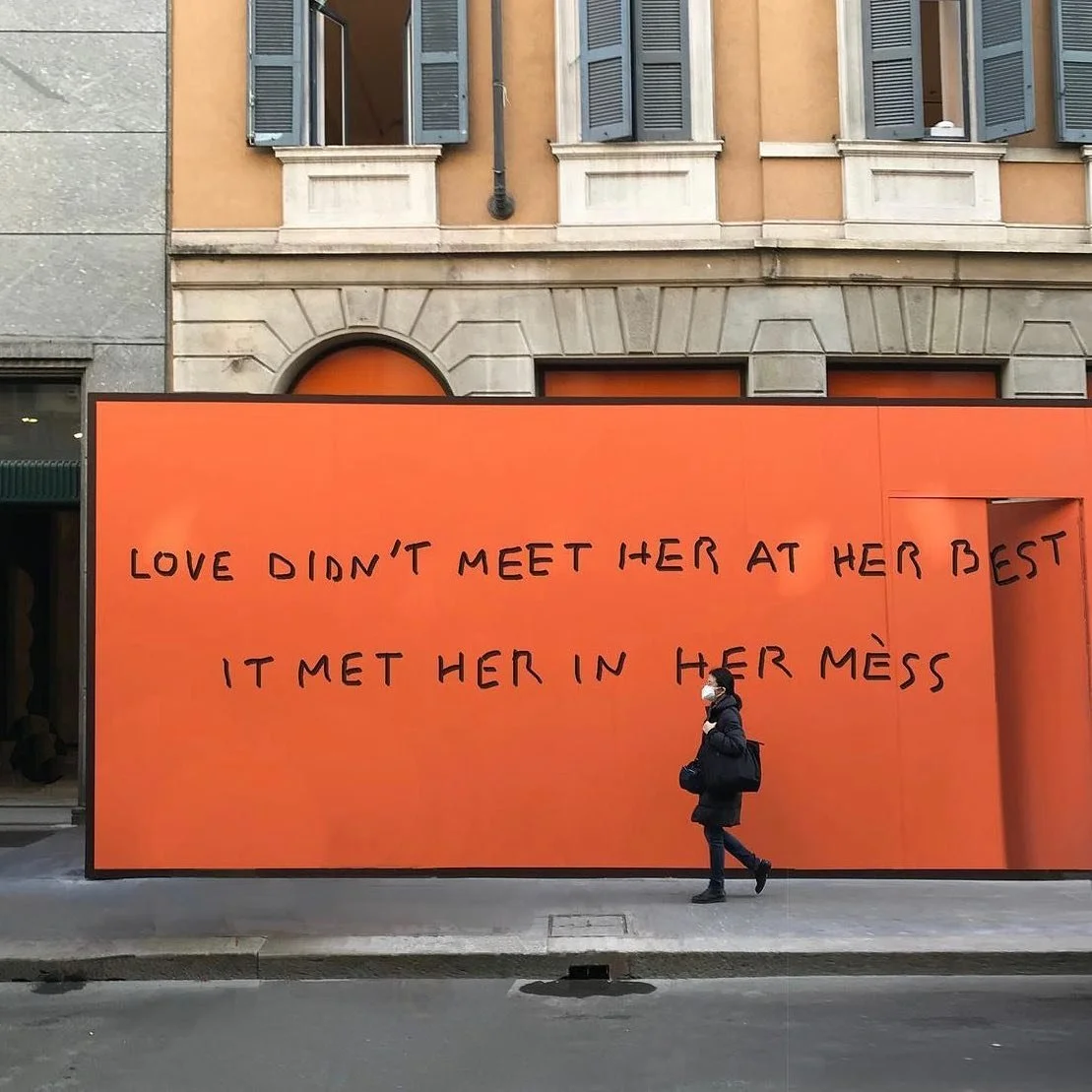 Love didn&rsquo;t meet her at her best, it met her in Hermes #hermes #paris #fashion #comeback