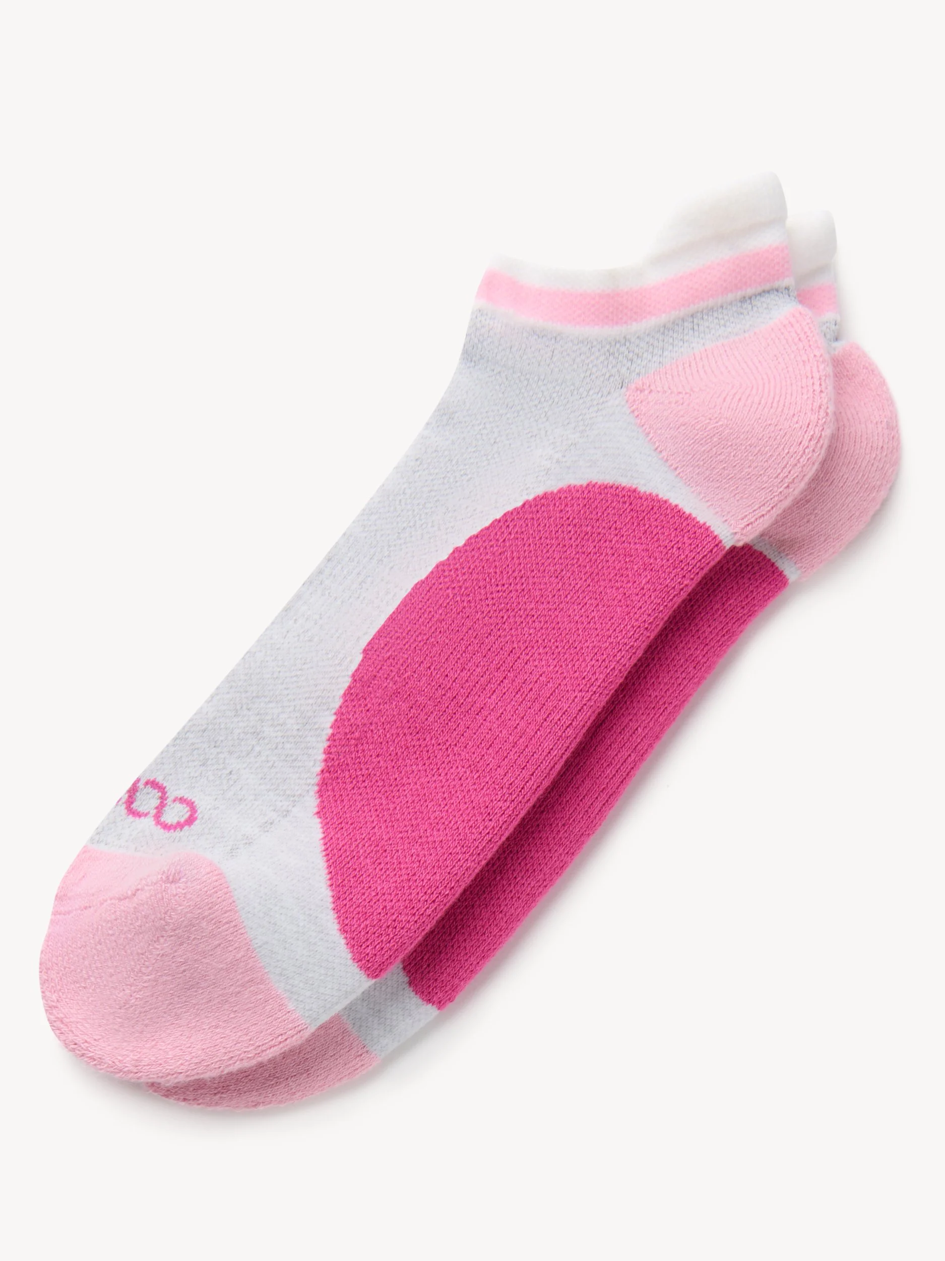 wave - light gray/pink