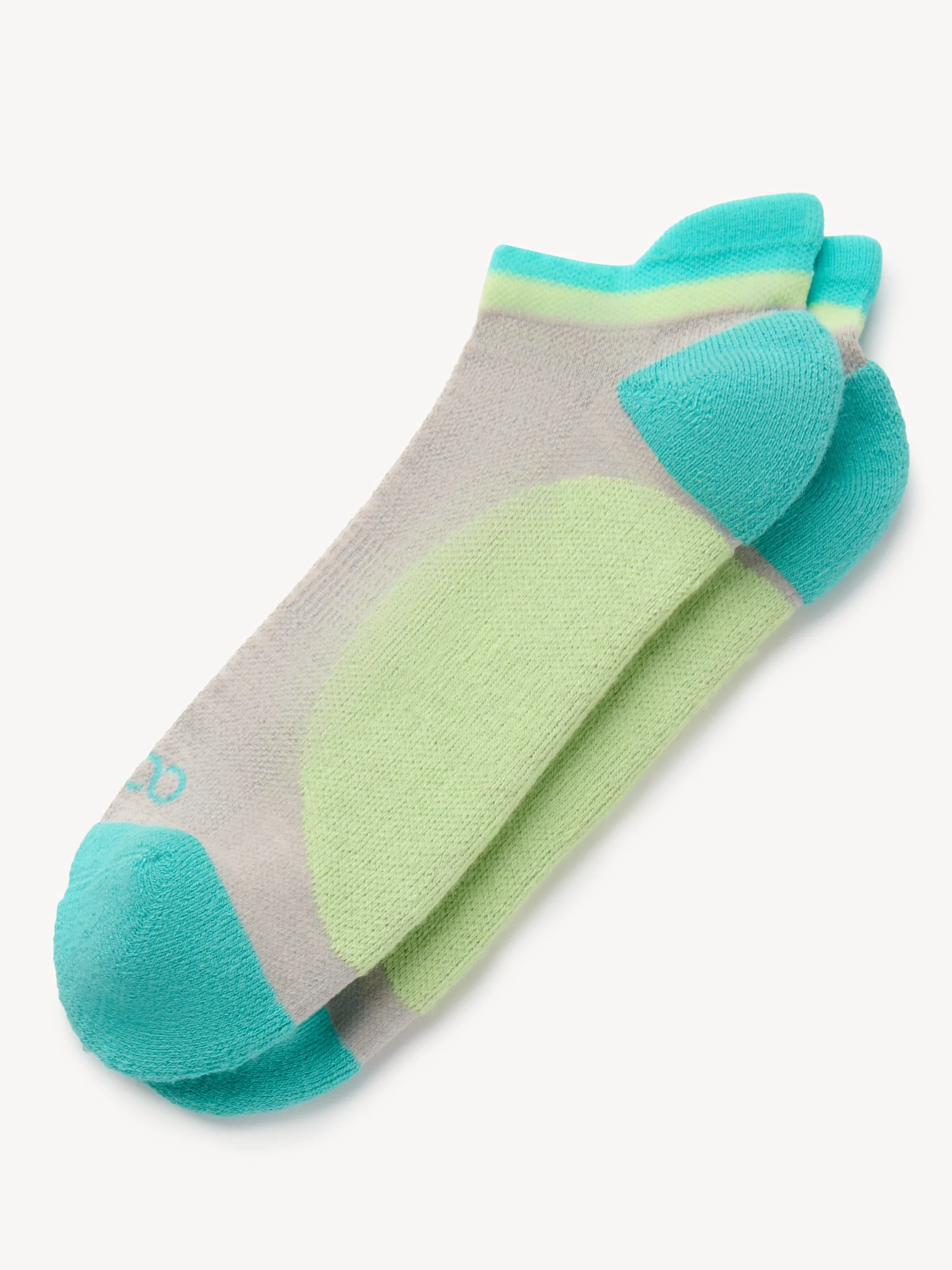 wave - gray/lime/aqua