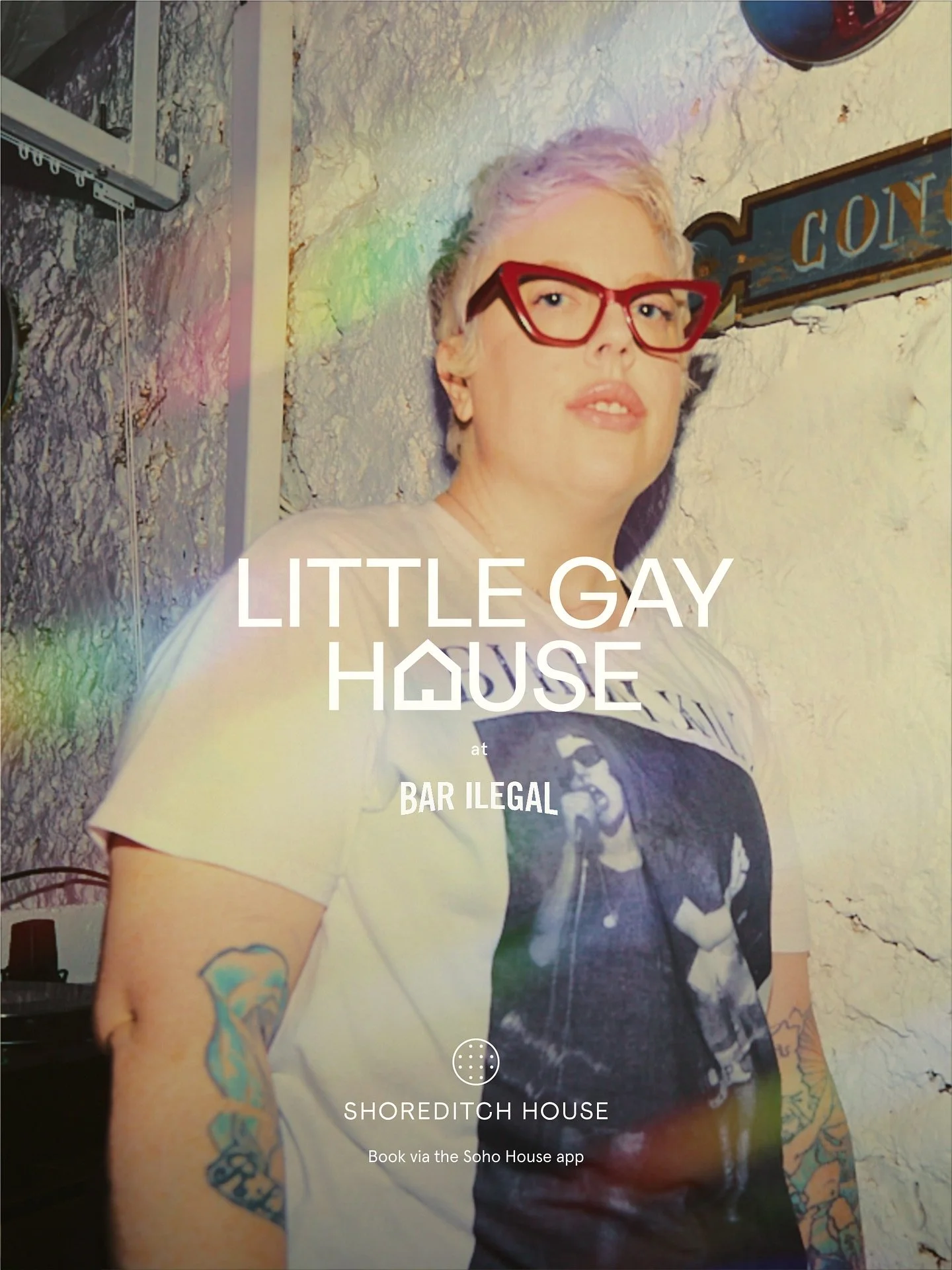 We are back at Shoreditch House next week with our fave  @theblessedmadonna for our queer takeover of  @sohohouse - LITTLE GAY HOUSE! 
Soho House members please sign up through the app! 
We can’t wait to dance with you! 
Xx 
#rave #party #d