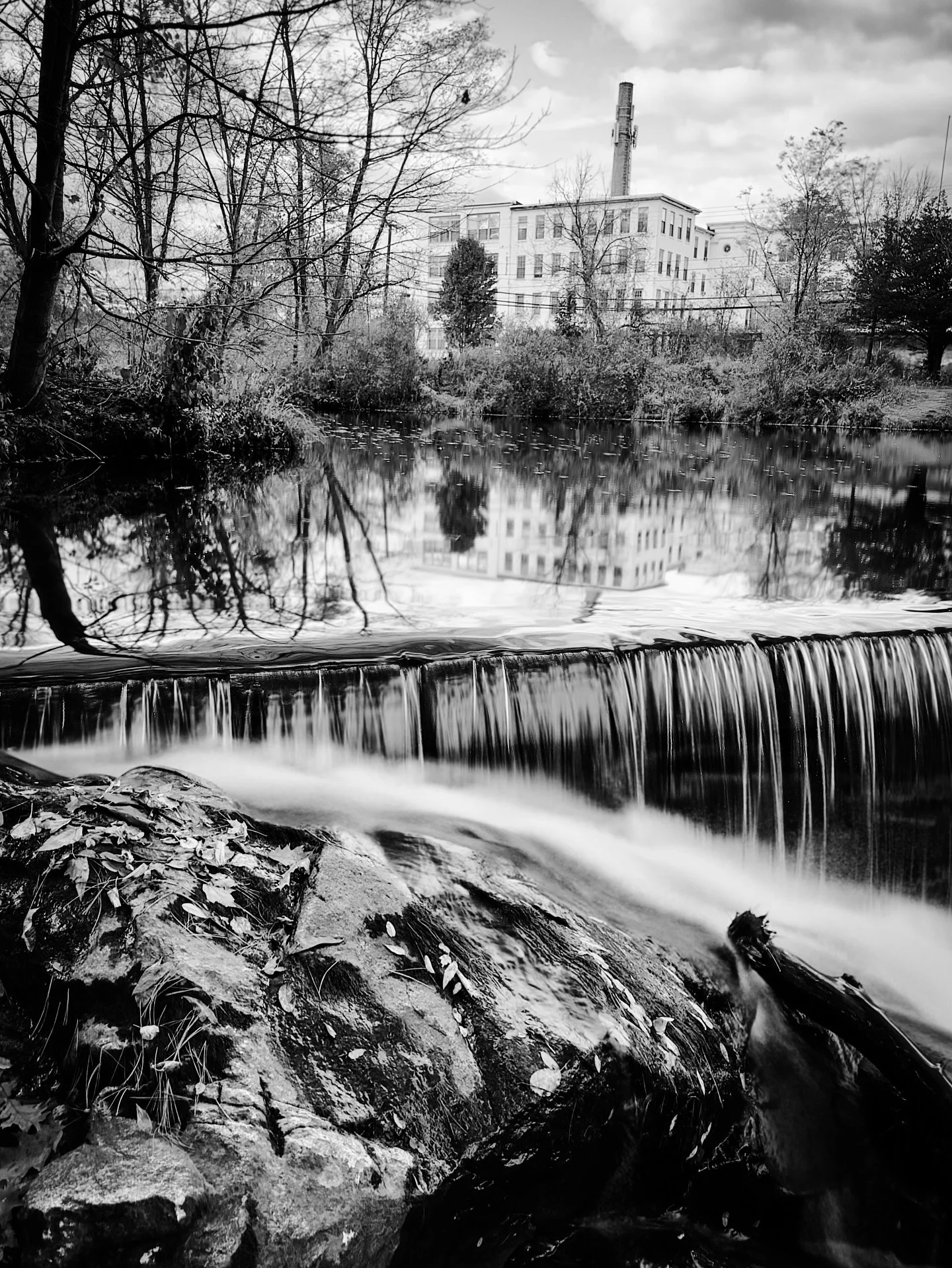 Long exposure waterfall #longexposure #slowexposure #waterfall #blackandwhitephotography #blackandwhite #landscape #landscapephotography