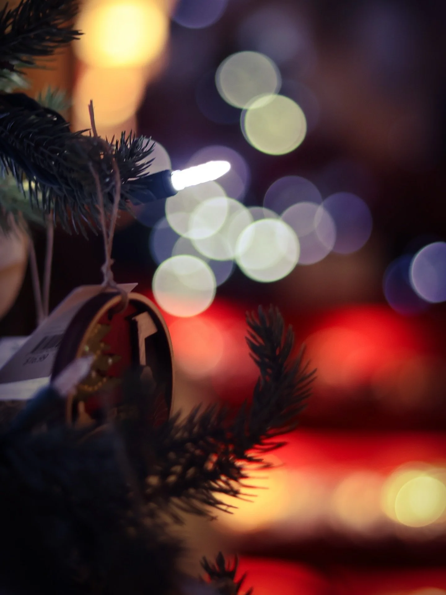 Bokeh Christmas lights #bokeh #christmaslights #christmas #christmasdecor #colors #colorphotography #blackandwhitephotography #blackandwhite