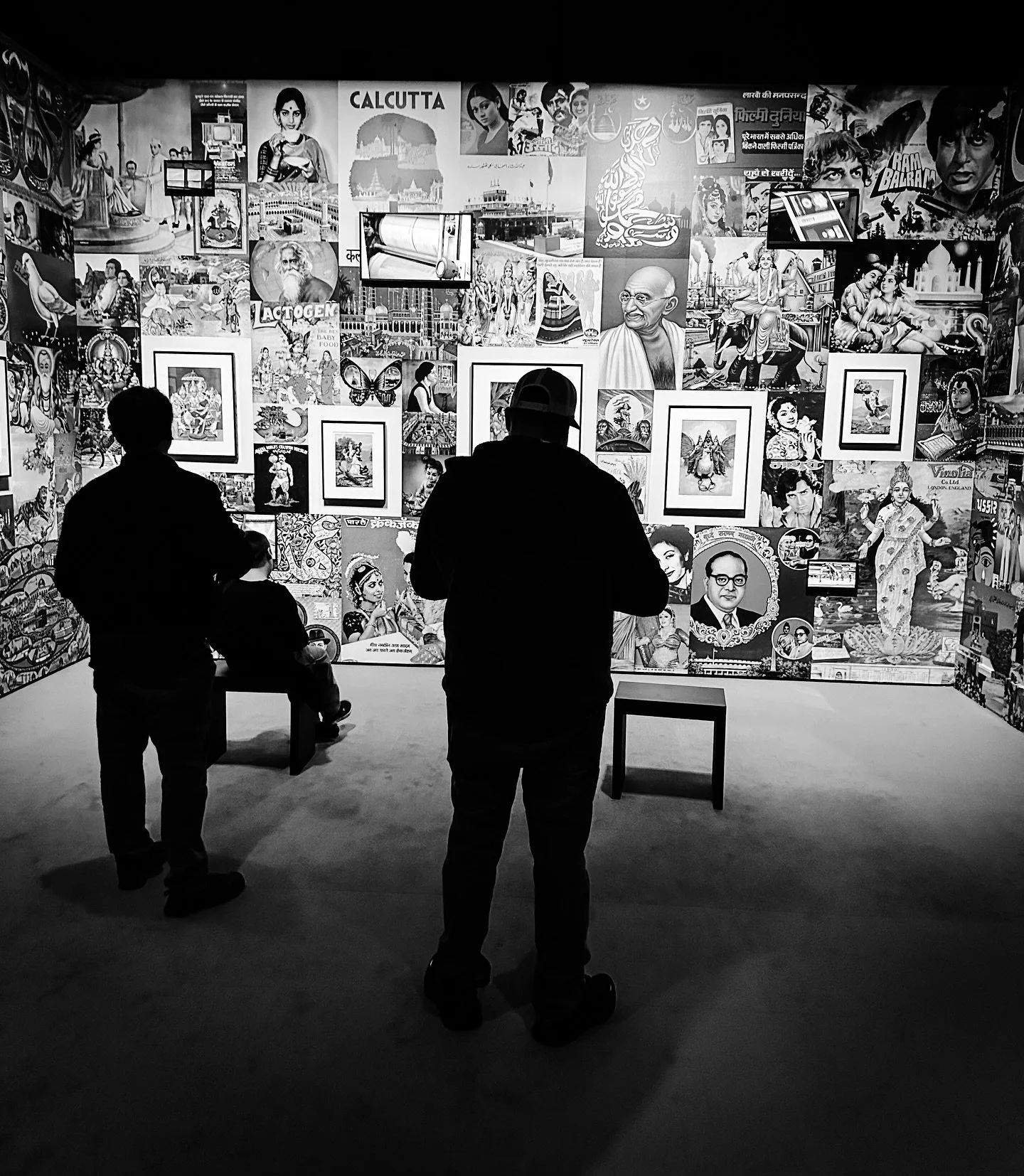 Divine Color: Hindu prints from modern Bengal @mfaboston #blackandwhite #blackandwhitephotography #art #artmuseum #timeless #silhouette #timeless #bw_addiction #incredible_bnw #rebel_bnw #bw_perfect
