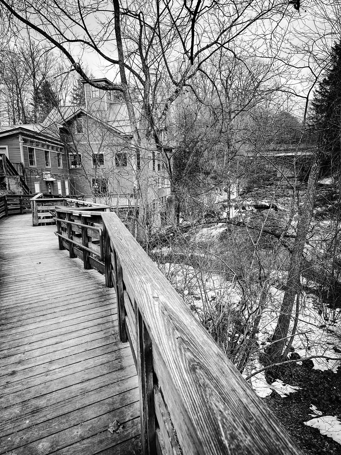 @bookmill views #river #views #landscape #longexposure #slowexposure #blackandwhitephotography #blackandwhite #architecture