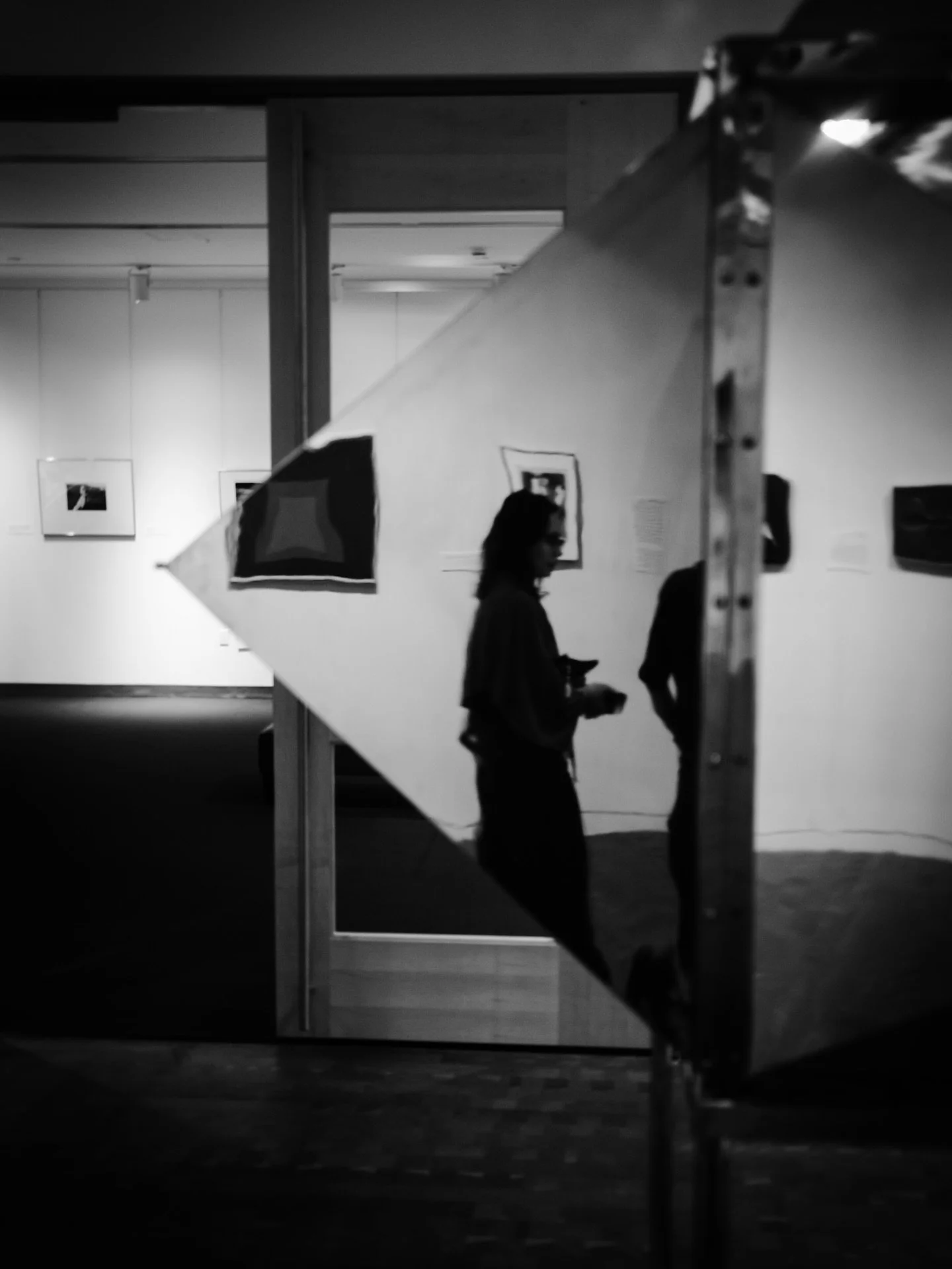 Art views @smithartmuseum today #art #artmuseum #reflections #sculpture #sculptures #blackandwhite #blackandwhitephotography #sepia #cyan #framewithinaframe