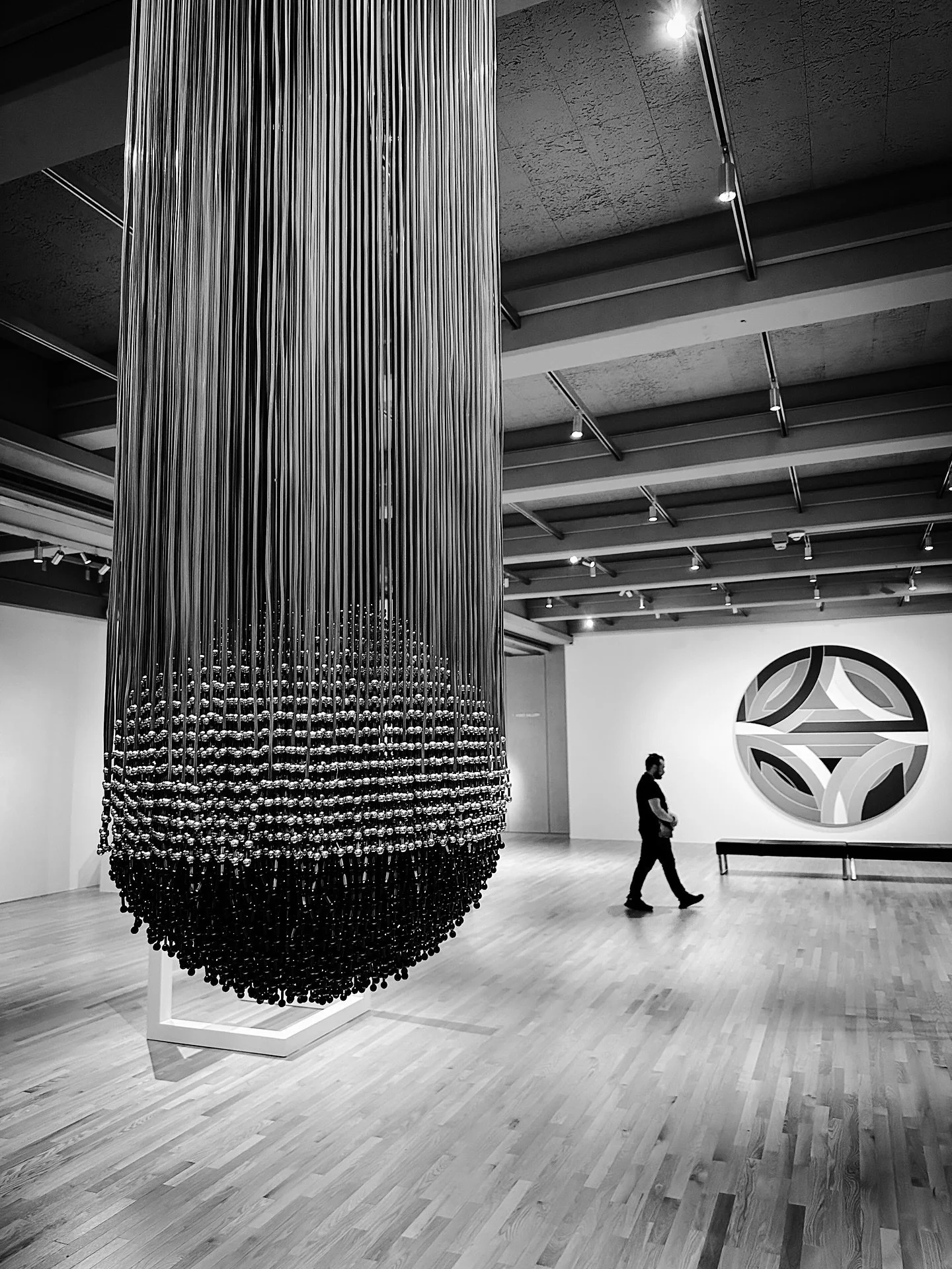 Sculpture by Eva LeWitt @thewadsworth #museum #artmuseum #sculpture #art #blackandwhite #blackandwhitephotography