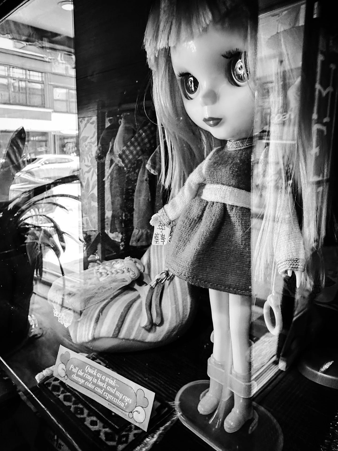 Views @hewn.nb #vintage #unique #sustainable #clothes #collectibles #retro #blackandwhite #blackandwhitephotography #blythe