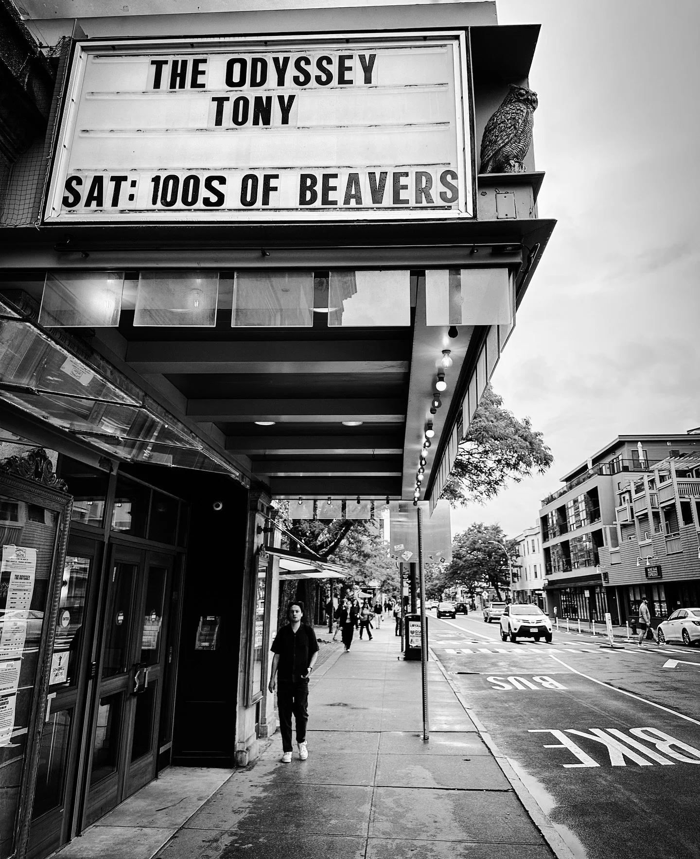 @somerville_theatre #streetphotos #streetphotography #blackandwhite #blackandwhitephotography #theatre #theater #movietheater #retro #vintage