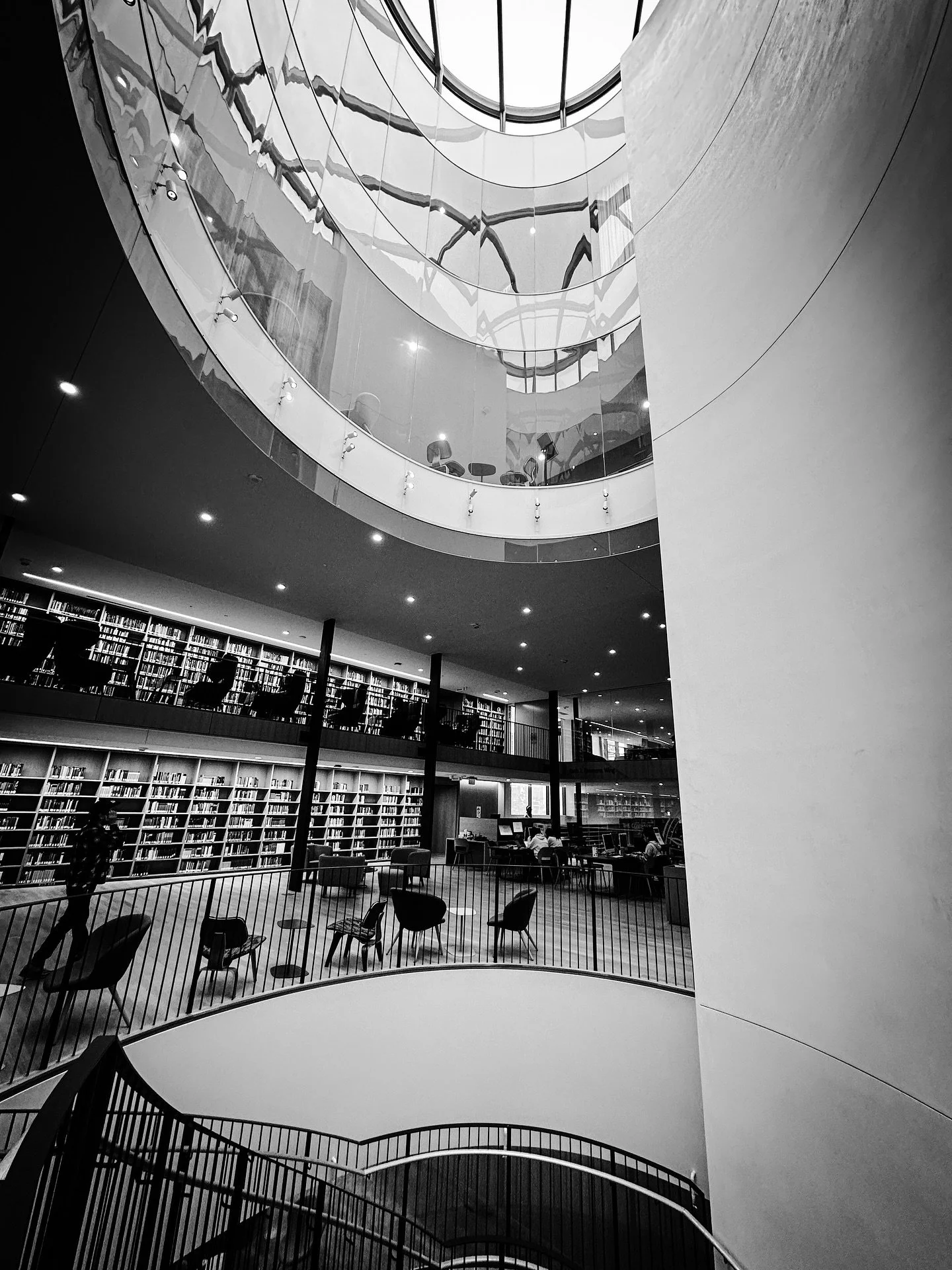 #architecture #blackandwhite #blackandwhitephotography #library #libraries