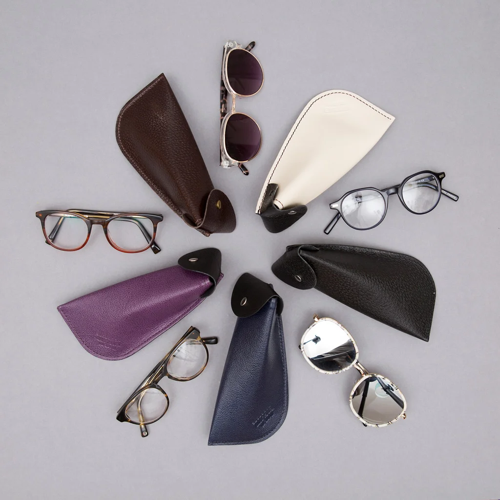 Leather Glasses Case — Johny Todd - Main Image