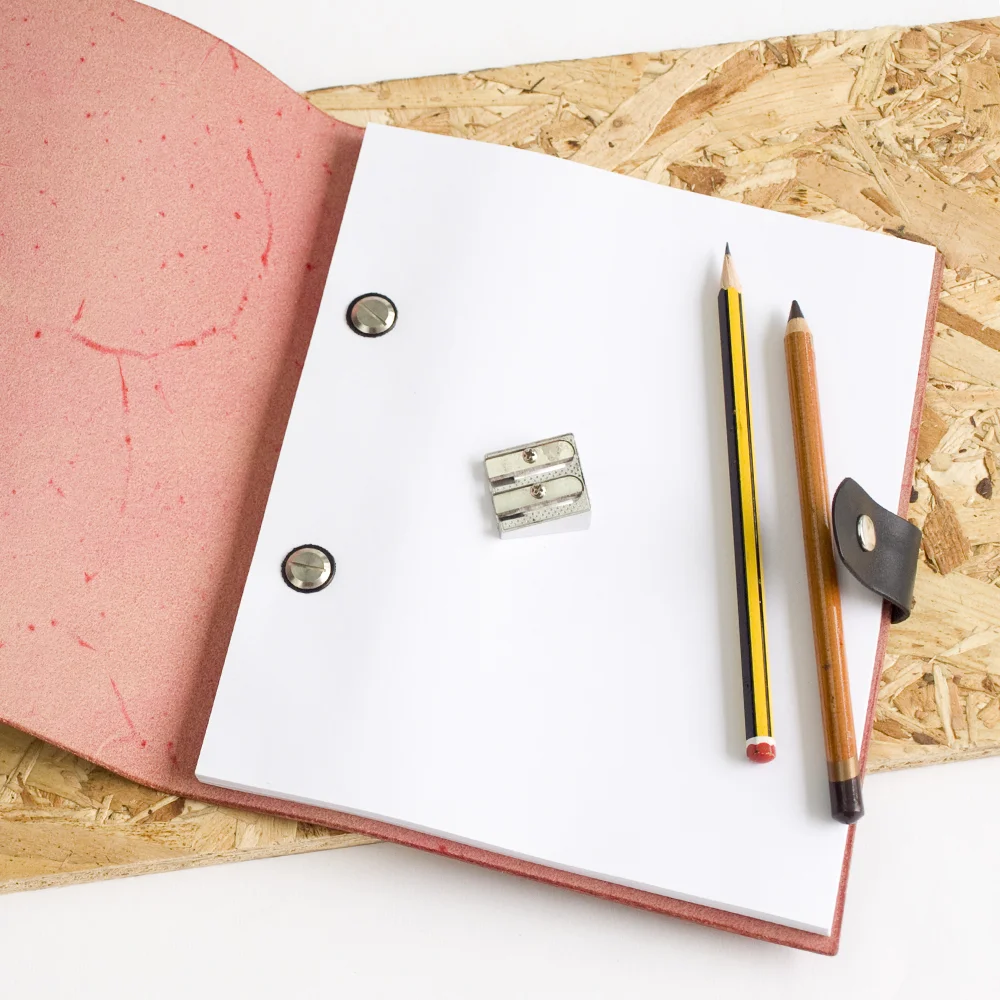 inside the red personalisated leather notebook jotter.jpg