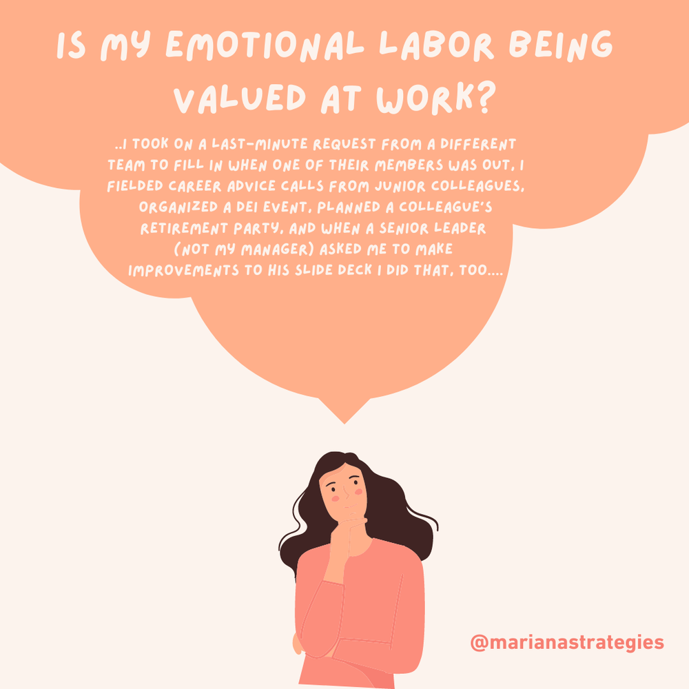 Making the Invisible Visible: Valuing Emotional Labor at Work — Mariana  Strategies
