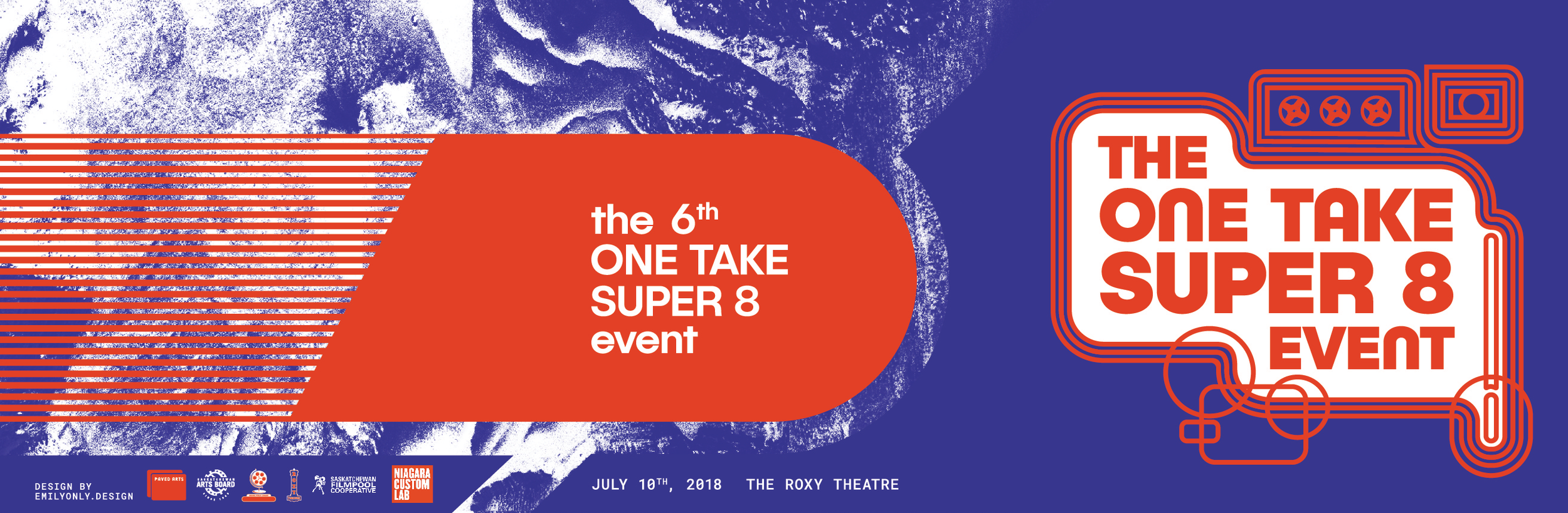 THE ONE TAKE SUPER 8 EVENT 2018 - PROGRAM DESIGN