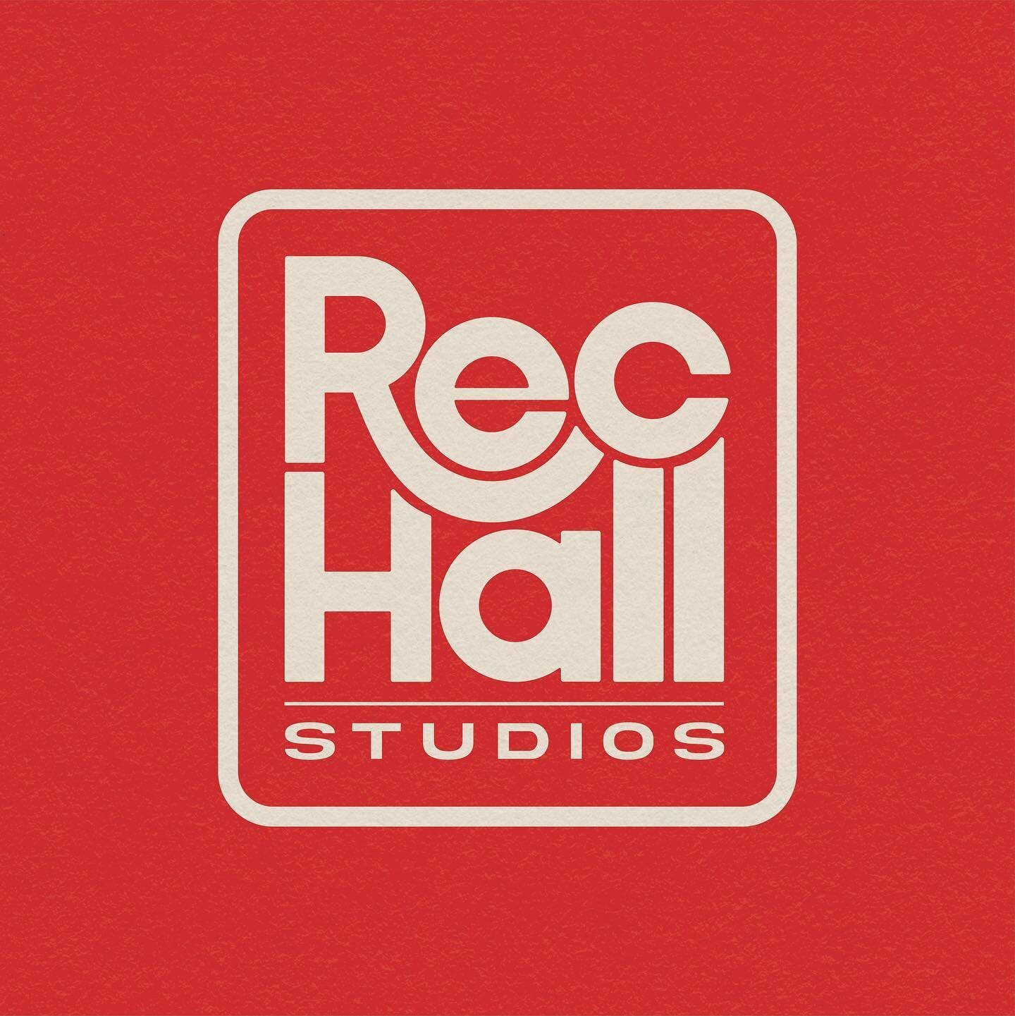 New logo and branding for @rec_hall_studios! I was so stoked to do this logo, as I&rsquo;m a huge fan of Barrett&rsquo;s work as a recording engineer, producer, musician, and beyond. I&rsquo;ve been a part of a few projects that have graced his recor