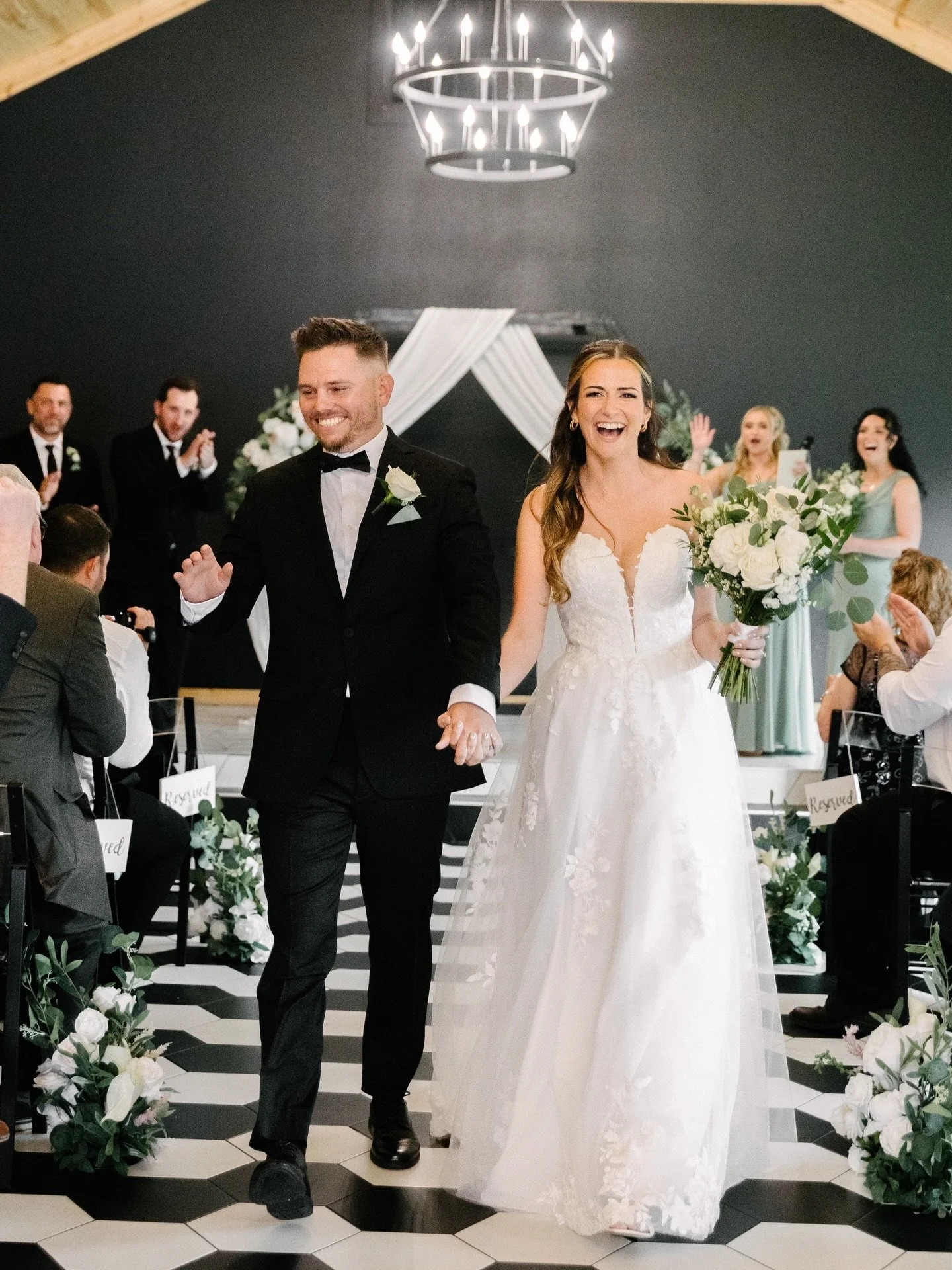 Congratulations Caitlyn + Travis 🤍

Caitlyn wore a stunning strapless sweetheart bodice with a soft plunge, featuring a delicate lace appliqu&eacute; layered over airy tulle.

Venue @theblackbarnorlando Photo @janiraphotography Coordinator @trulyyou