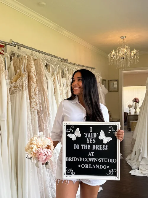 Maria at Bridal Gown Studio Orlando