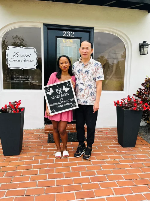 Wielca at Bridal Gown Studio Orlando